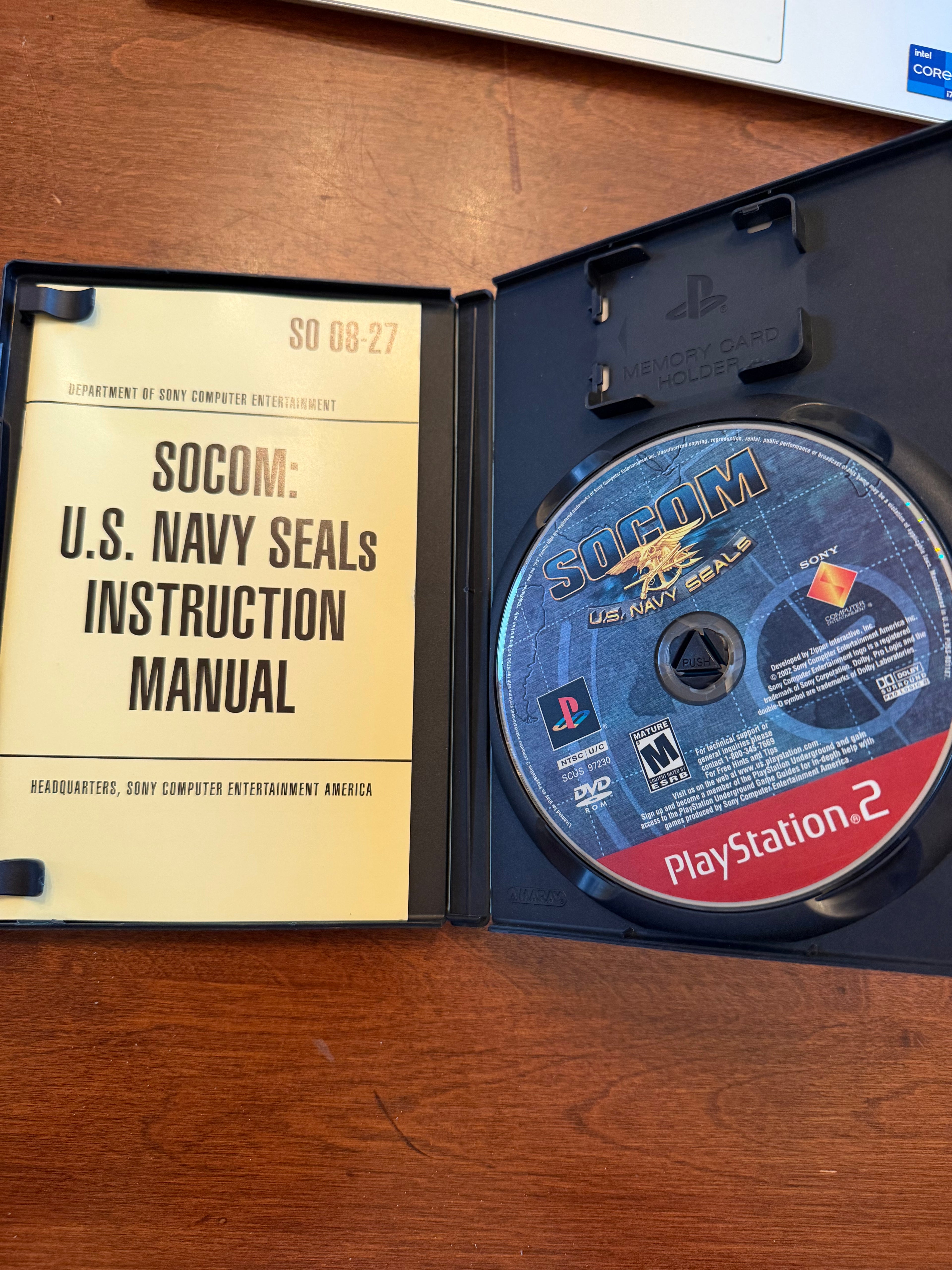 Socom US Navy Seals greatest hits CIB PlayStation 2