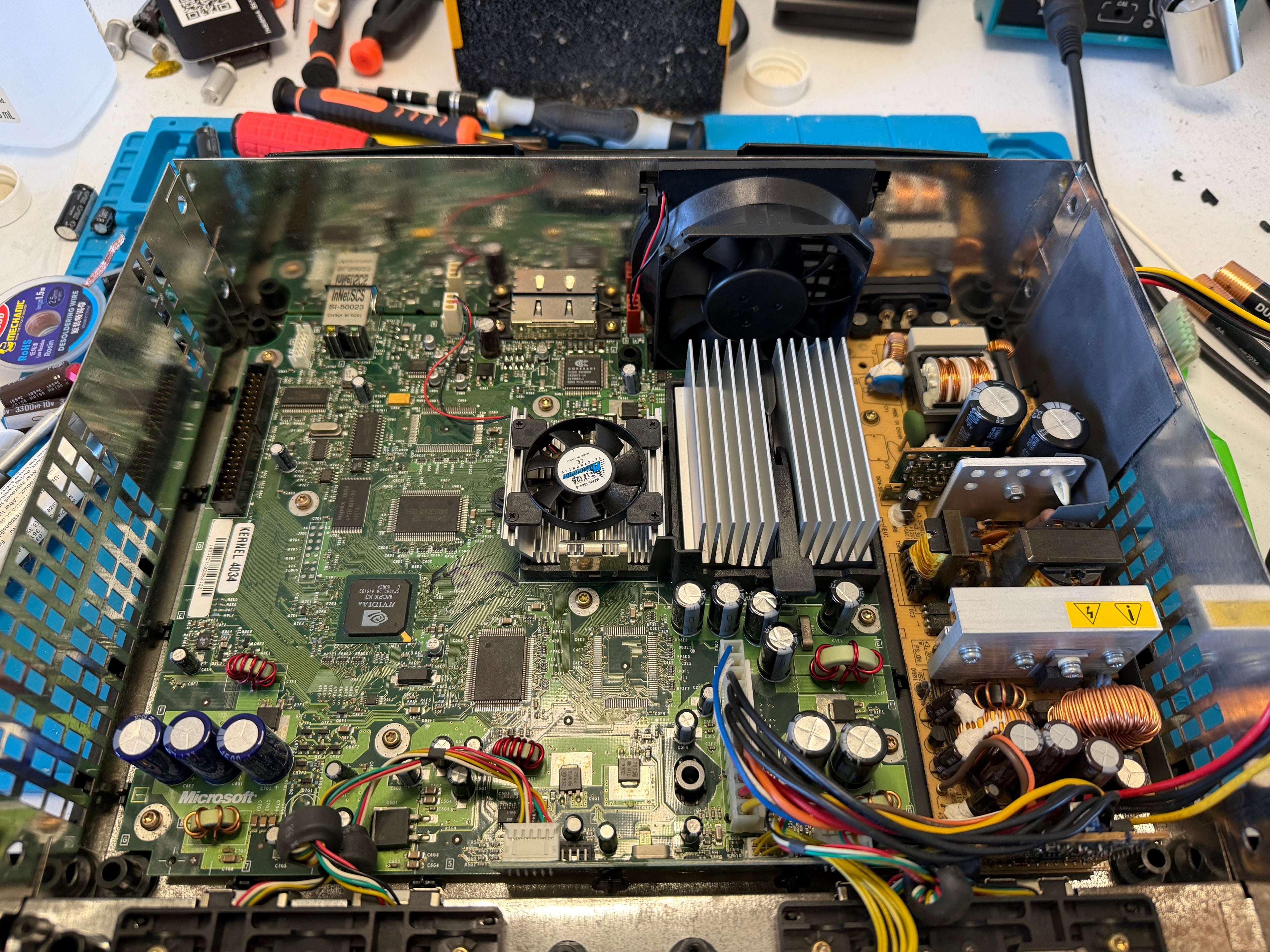Original Xbox Repaired, Cleaned, Tested & Working! Console & cables only. Please read desc.