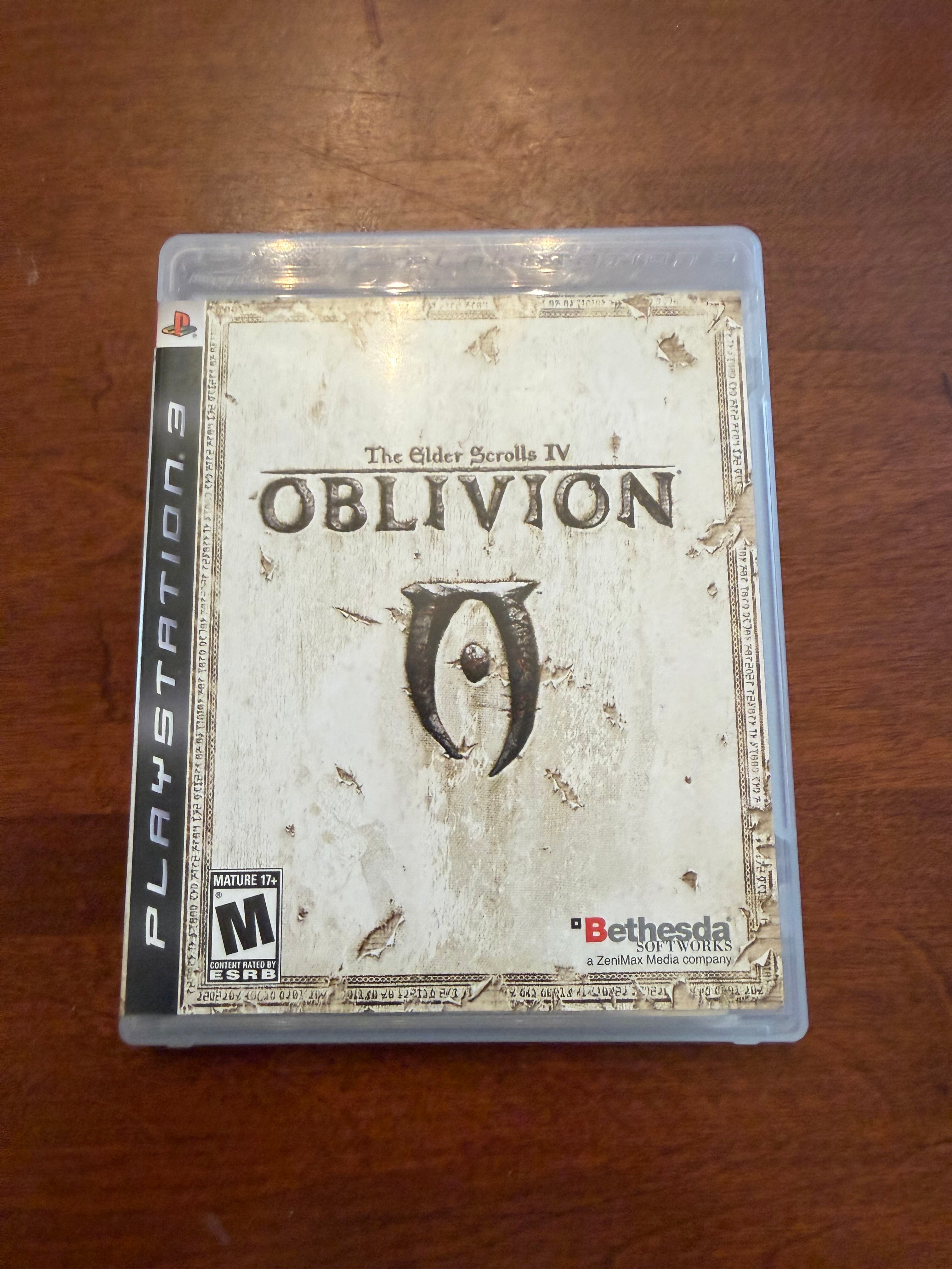 The Elder Scrolls IV Oblivion CIB for the PlayStation 3￼