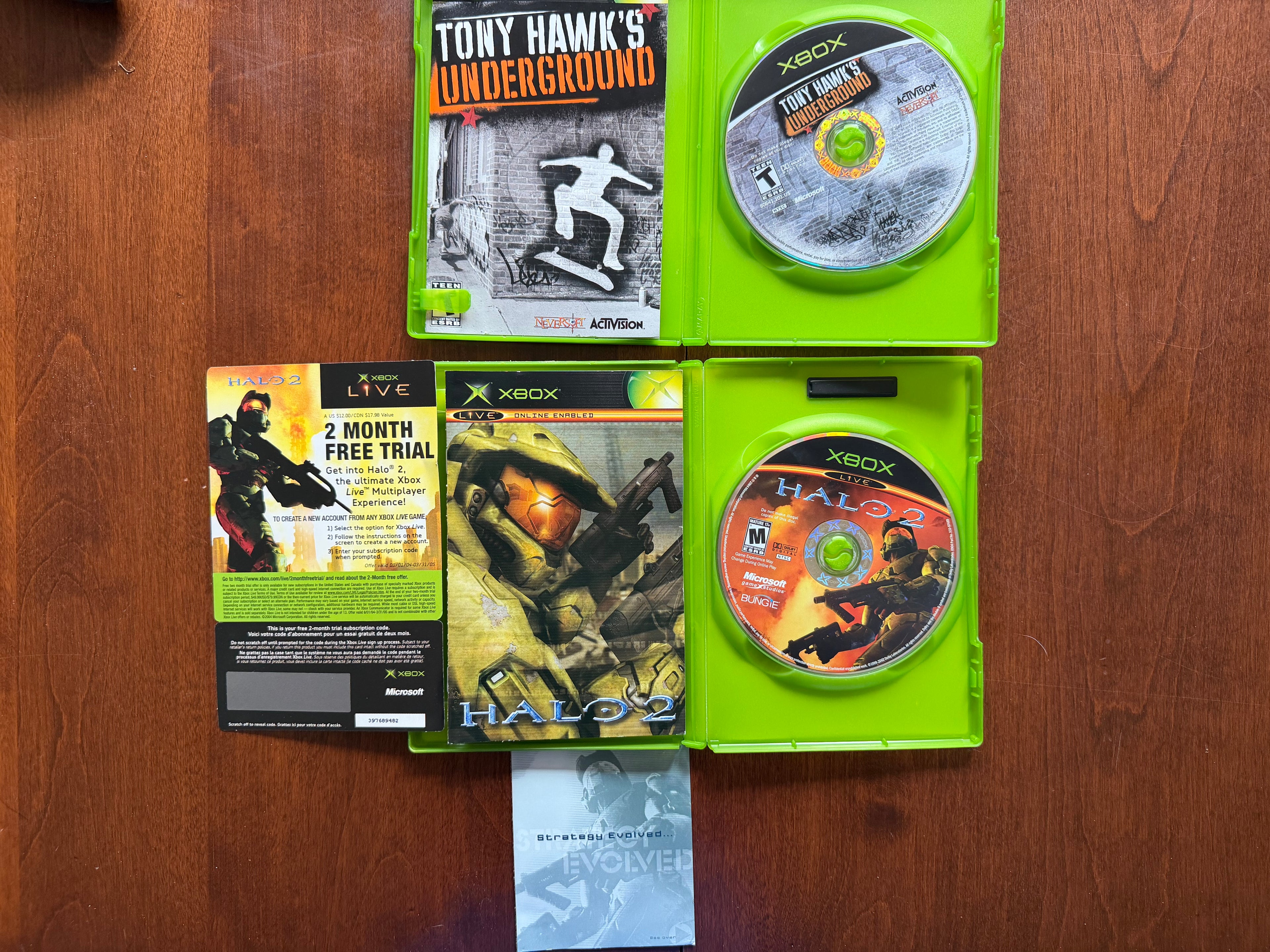 Original Xbox Cleaned, Repaired, Tested & Working! Very Clean! Halo 2 & THUG Included!