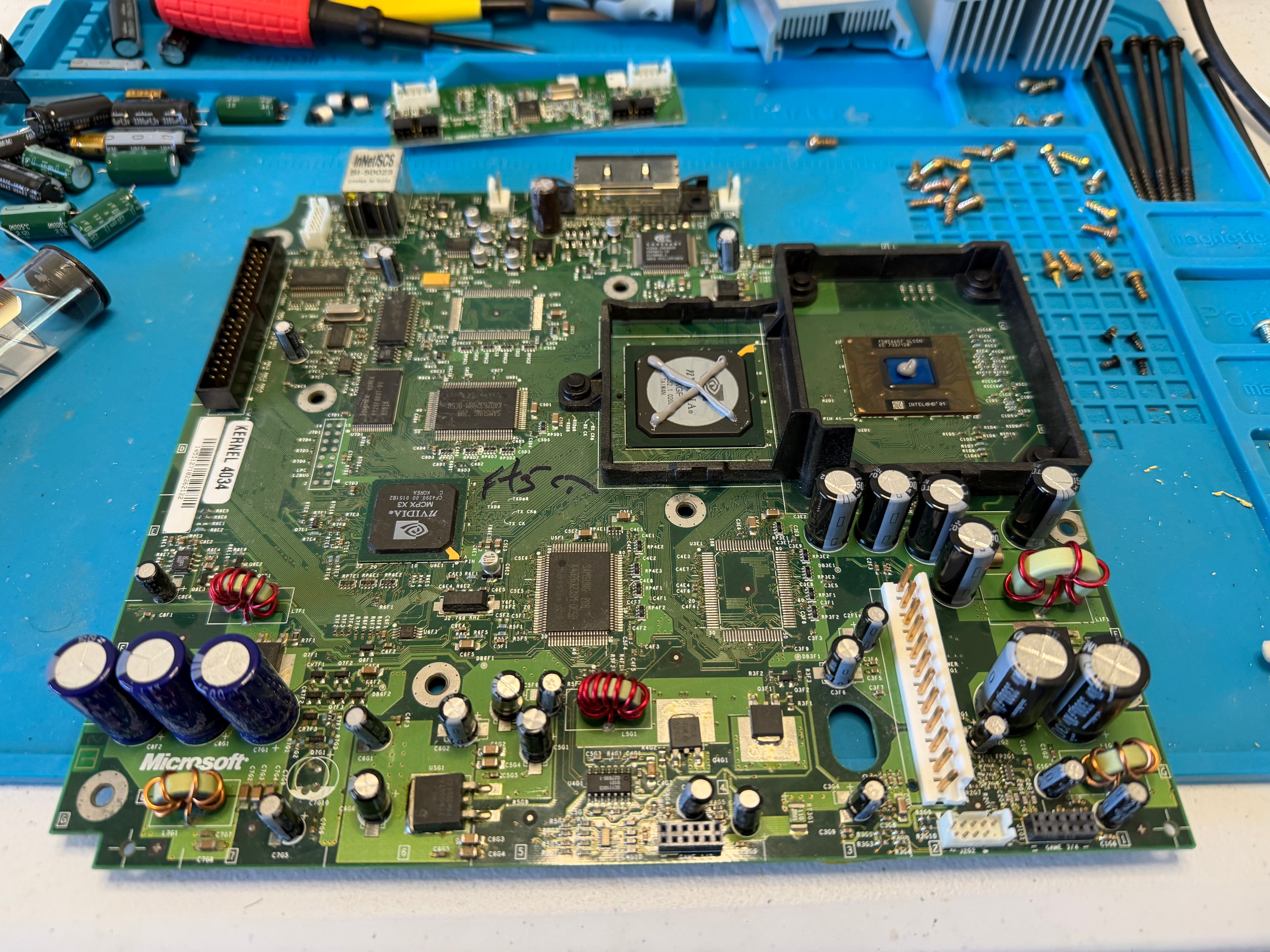 Original Xbox Repaired, Cleaned, Tested & Working! Console & cables only. Please read desc.