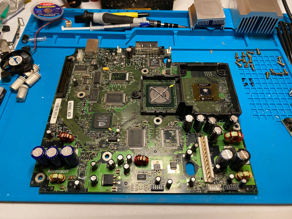 Original Xbox Repaired, Cleaned, Tested & Working! Console & Cables only