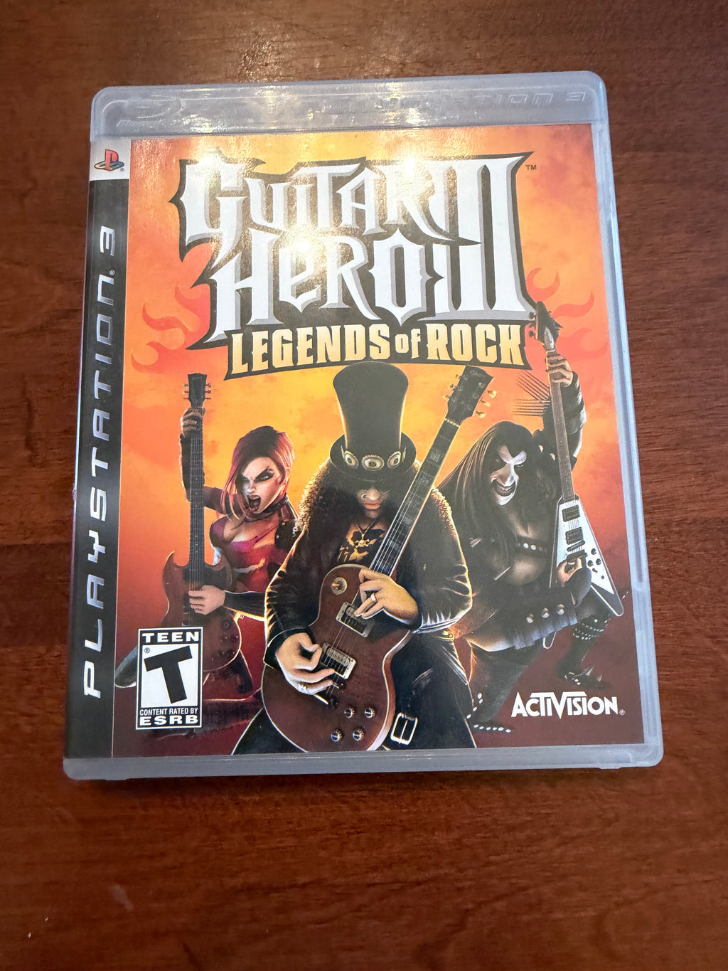 Guitar Hero III Legends of Rock CIB for the PlayStation 3￼