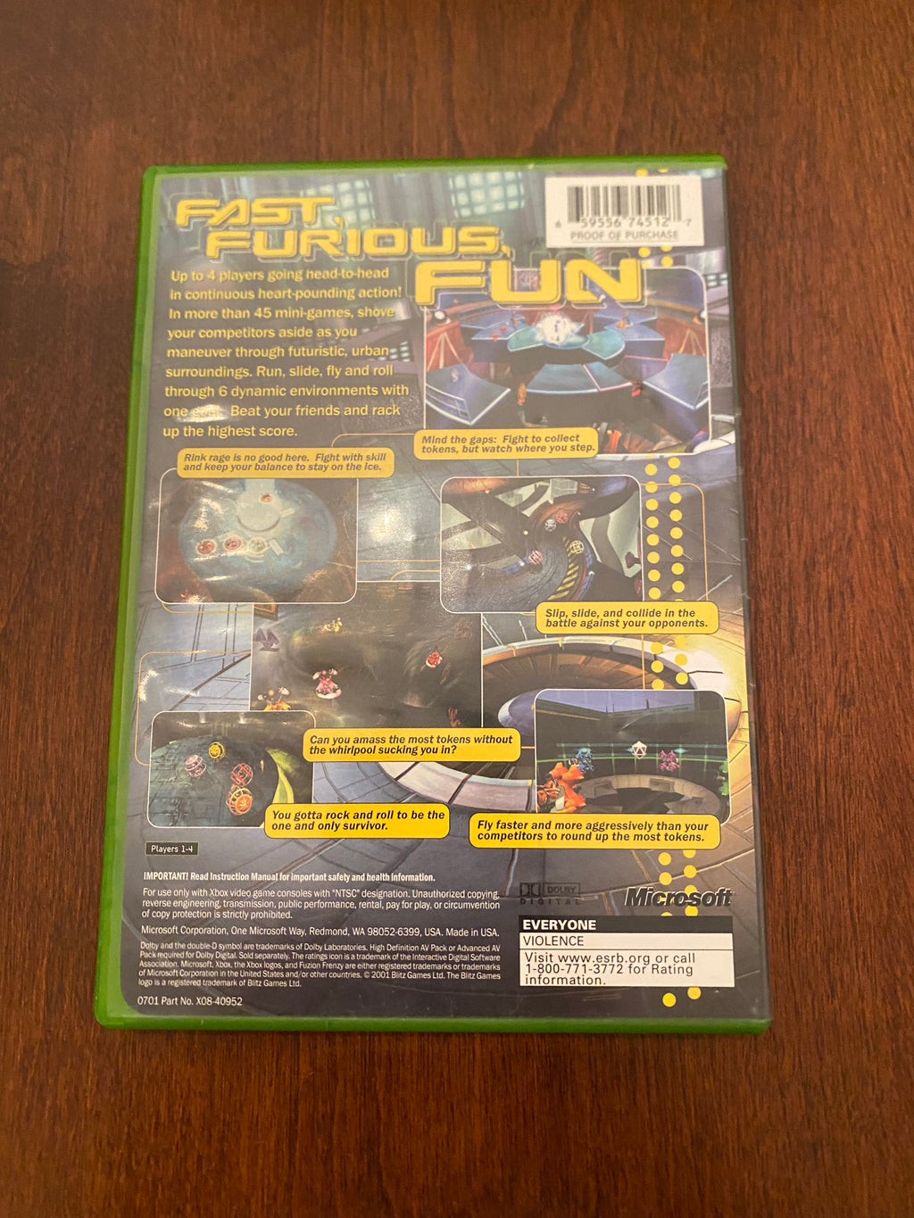Fuzion Frenzy CIB for Xbox