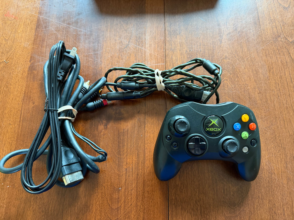 Original Xbox Cleaned, Repaired, Tested & Working! Very Clean! Halo 2 & THUG Included!