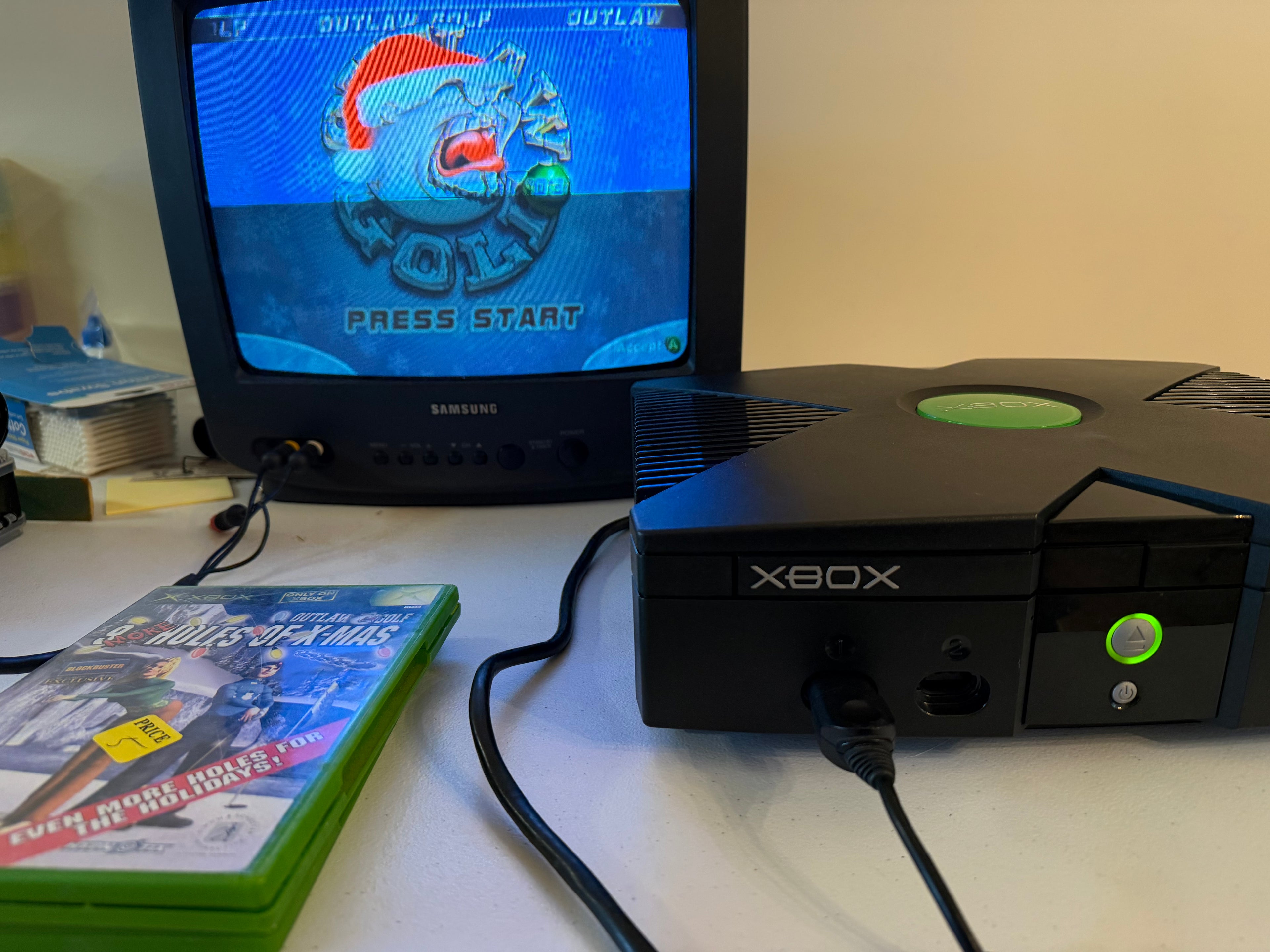 Original Xbox Repaired, Cleaned, Tested & Working! Hitachi DVD Dive! 2 Games Inc