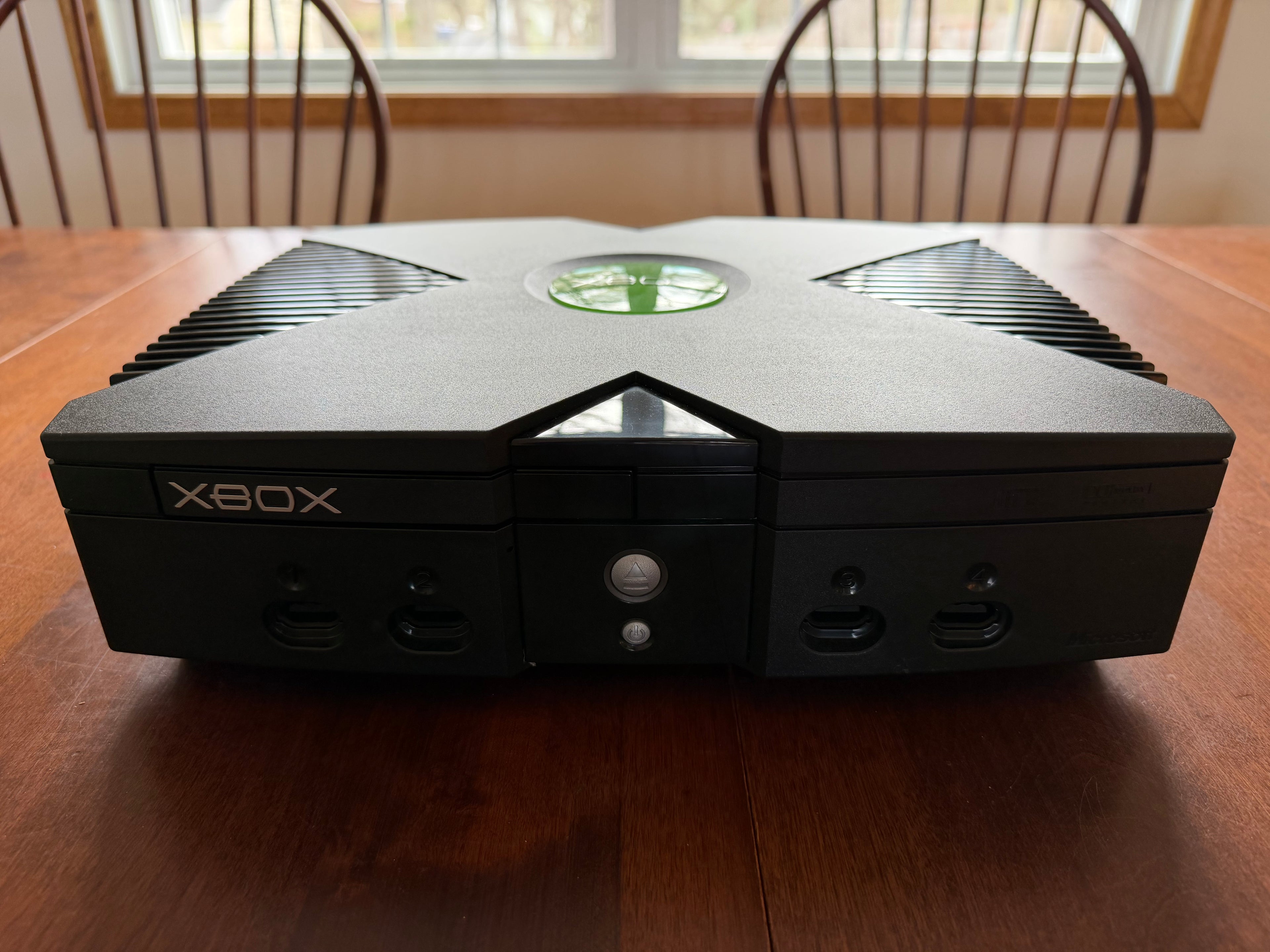 Original Xbox Cleaned, Repaired, Tested & Working! Very Clean! Halo 2 & THUG Included!