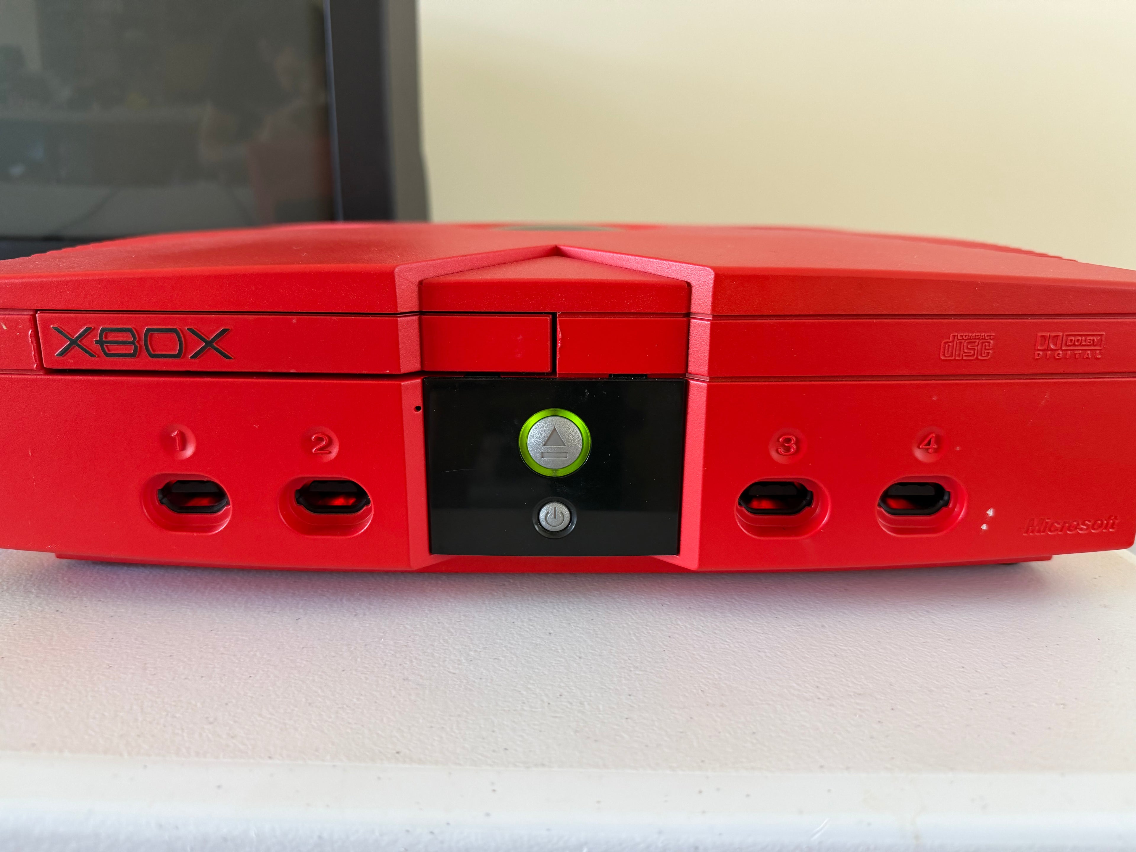 Custom Red Xbox w/ 2TB HDD