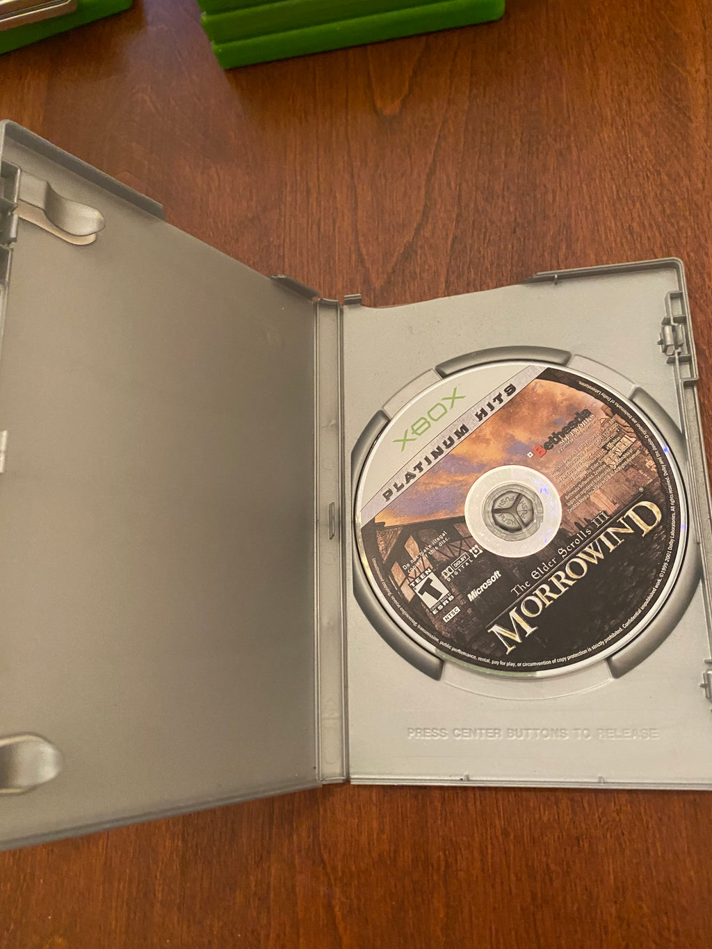 The Elder Scrolls III Morrowind Platinum Hits for Xbox