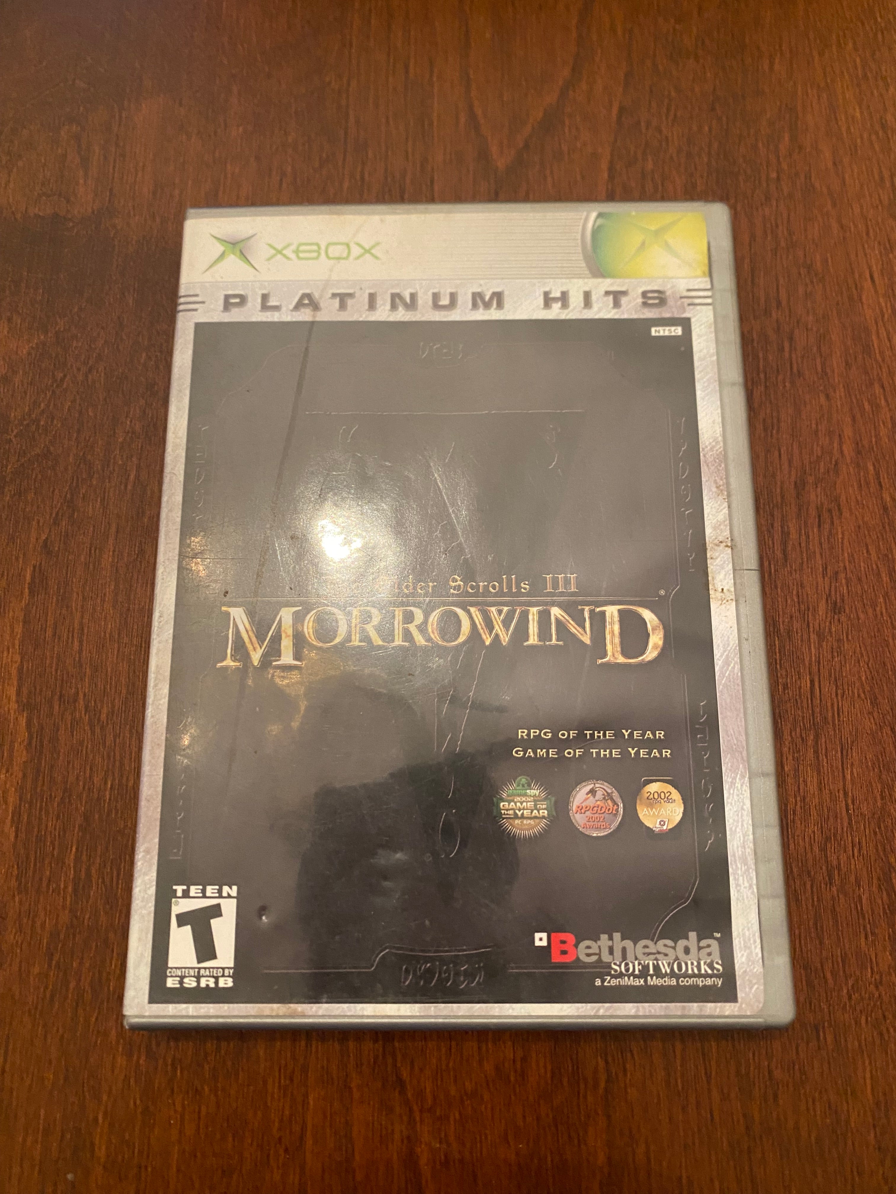 The Elder Scrolls III Morrowind Platinum Hits for Xbox