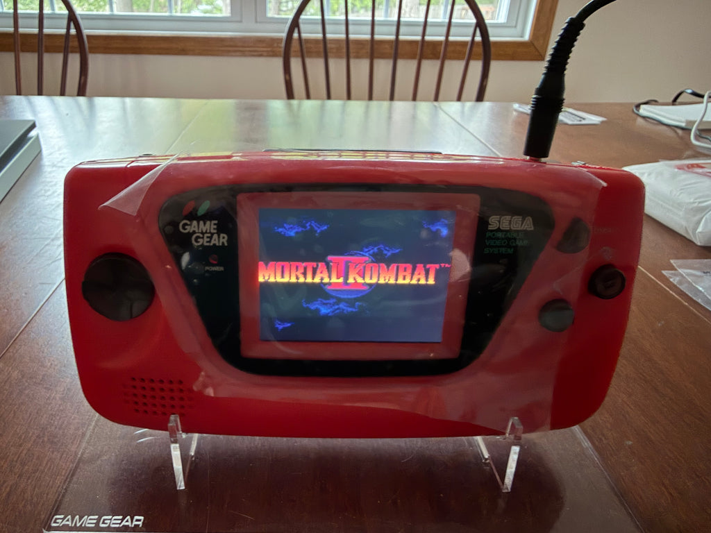 Custom Sega Game Gear w/ BennVenn HD IPS screen & full recap!