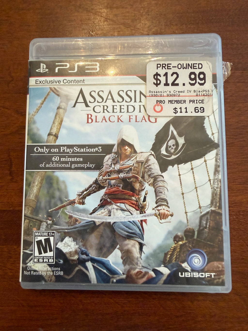 Assassin’s Creed IV Black Flag CIB for the PlayStation 3￼