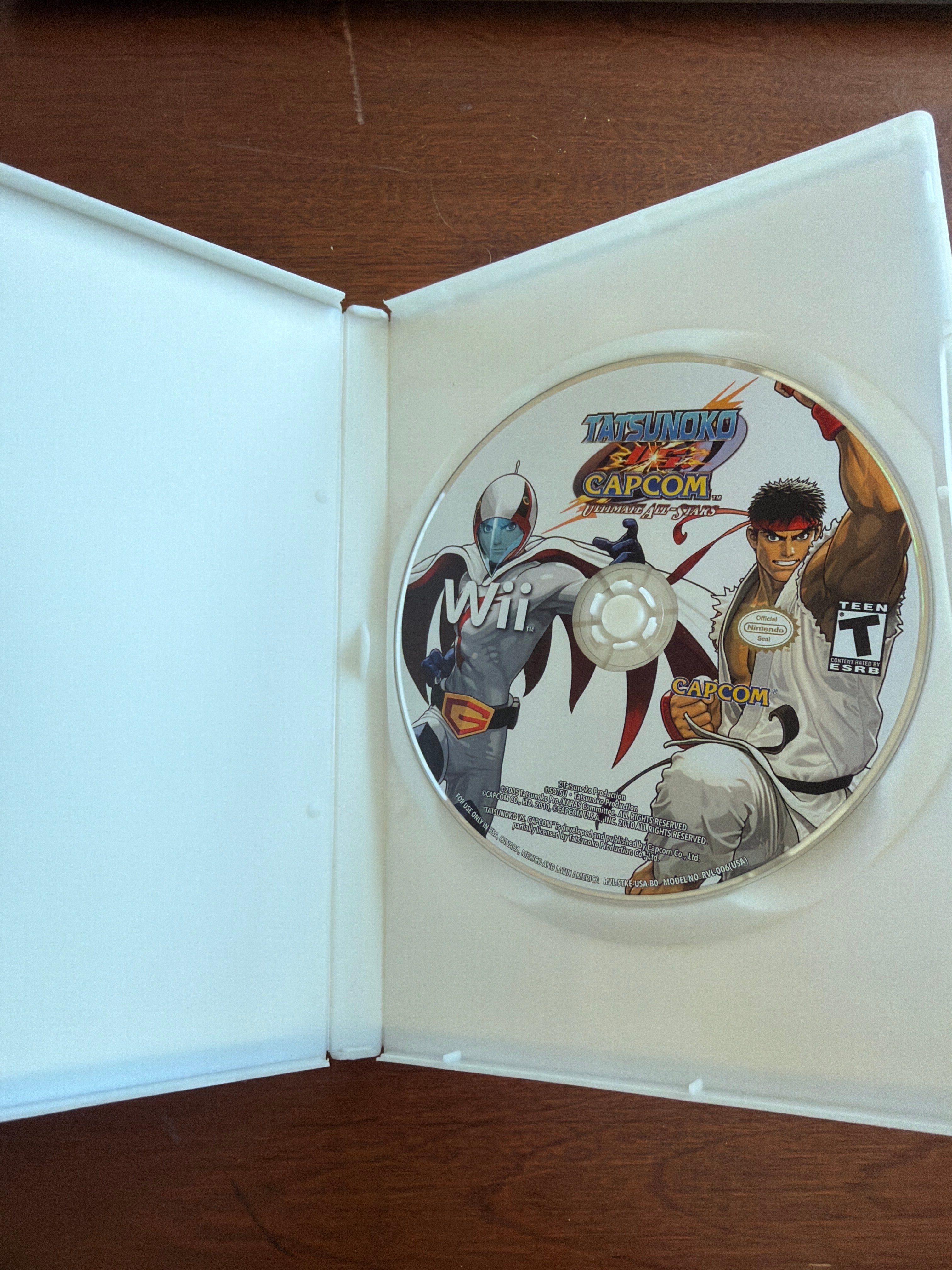 Tatsunoko vs Capcom Ultimate for the WII