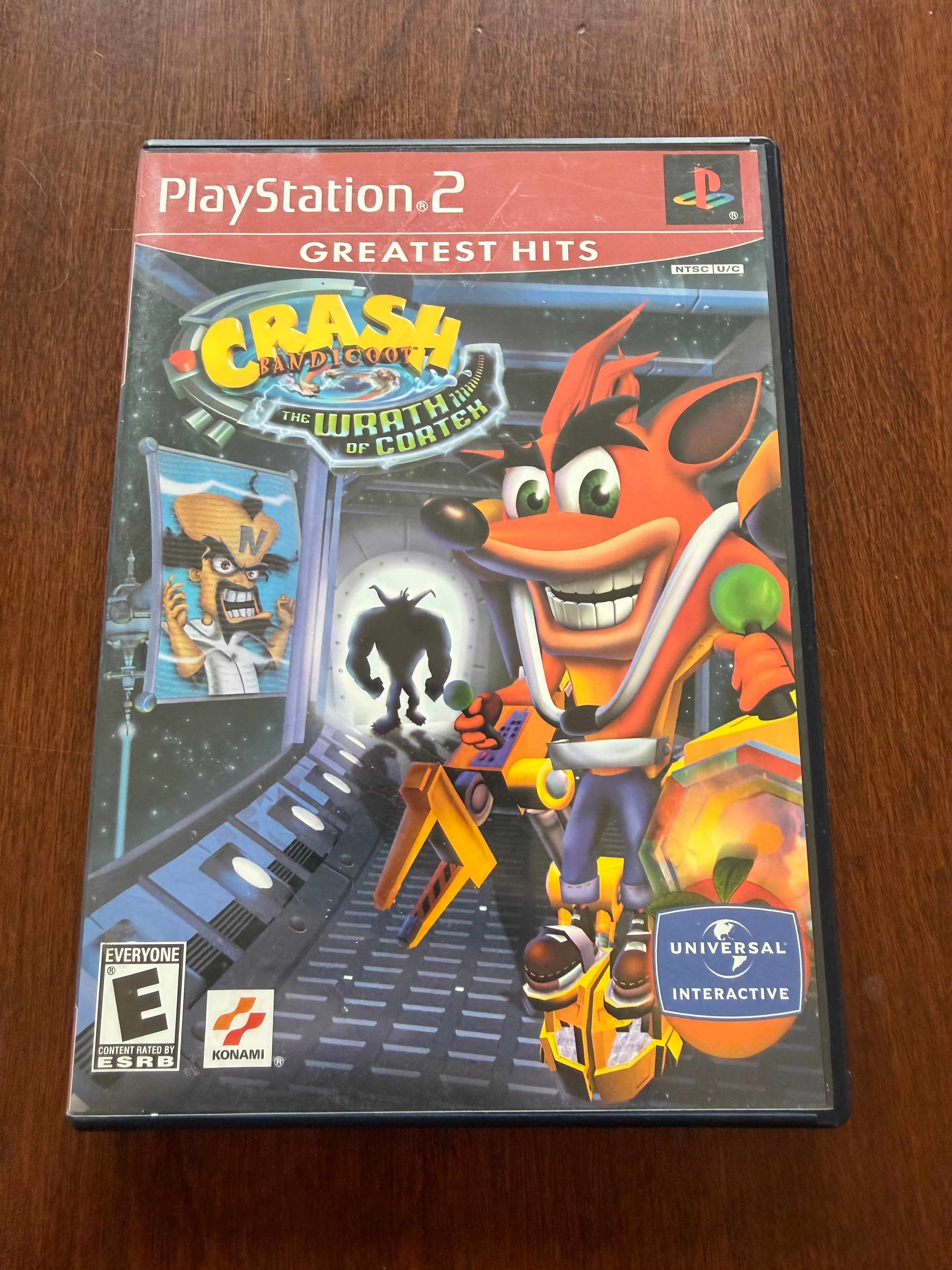 Crash Bandicoot The Wrath of Cortex (Greatest Hits) for the PS2