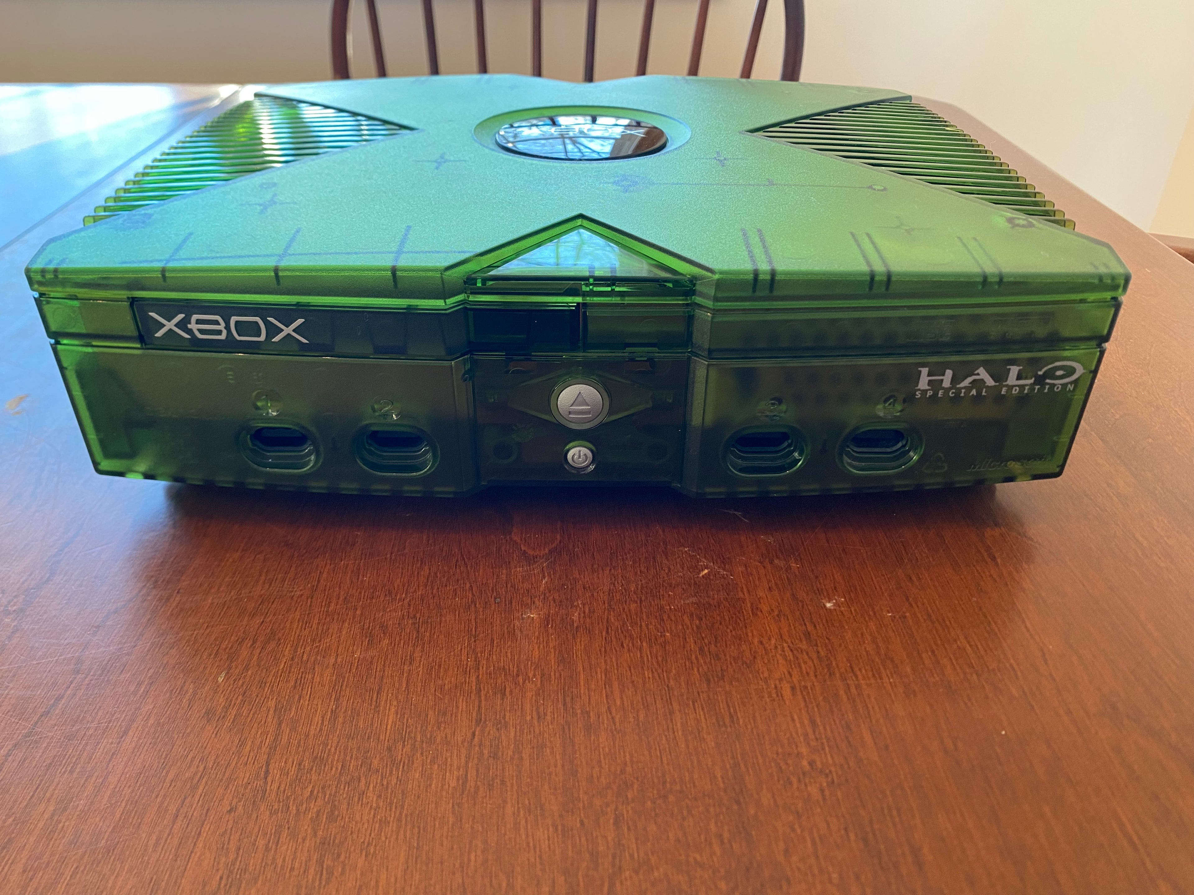 Halo Edition Original Xbox w/ Matching controller w/ upgrades.