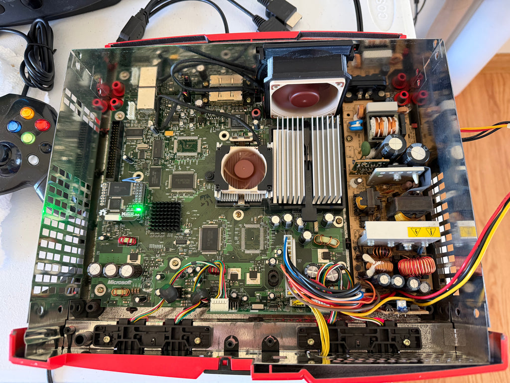 Custom Red Xbox w/ 2TB HDD
