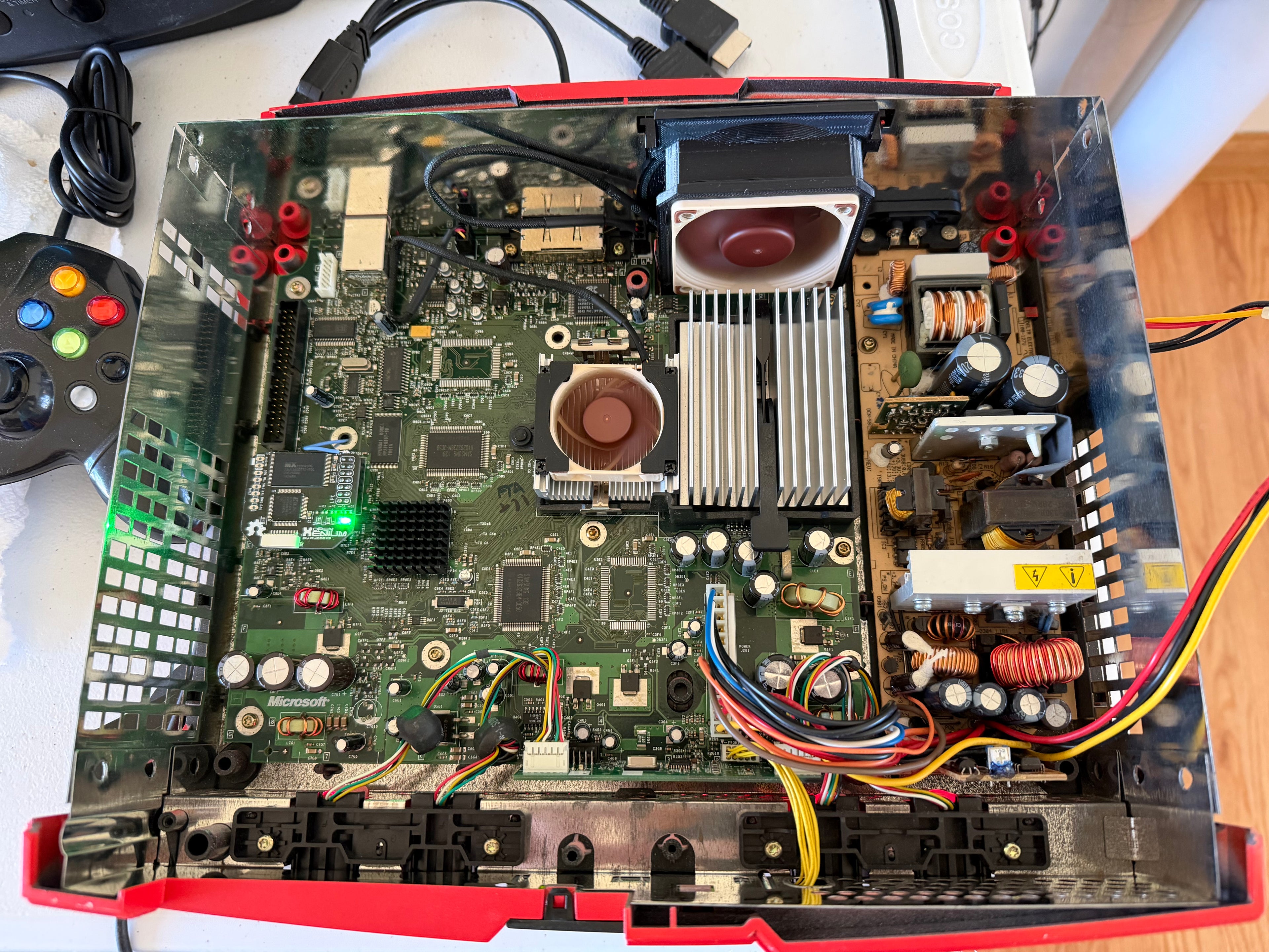 Custom Red Xbox w/ 2TB HDD