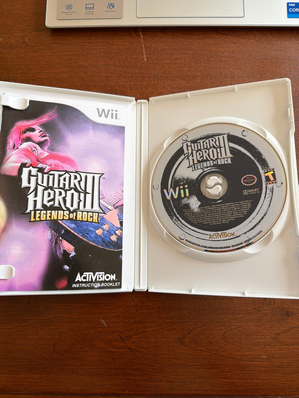 Guitar Hero III Legends of Rock CIB for the WII