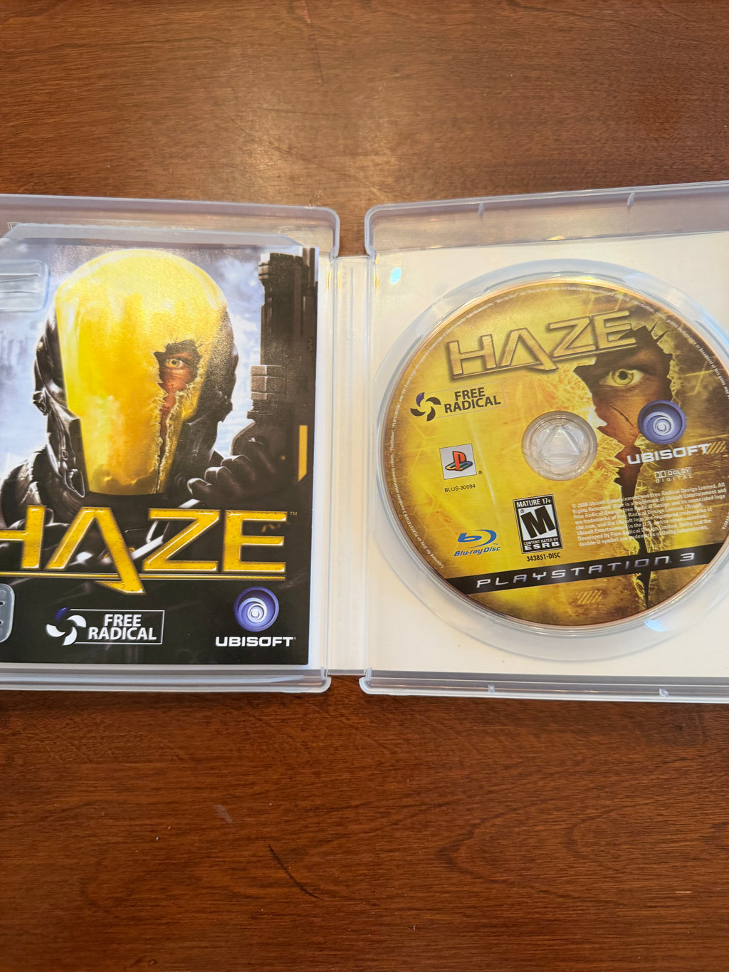 Haze CIB for the PlayStation 3￼