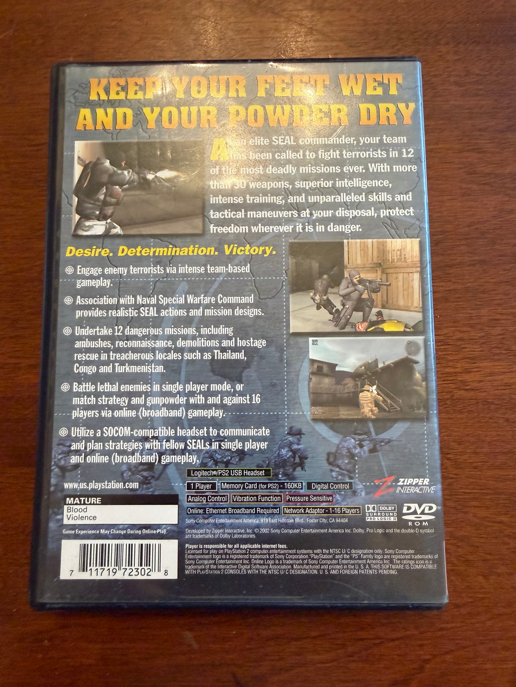 Socom US Navy Seals greatest hits CIB PlayStation 2