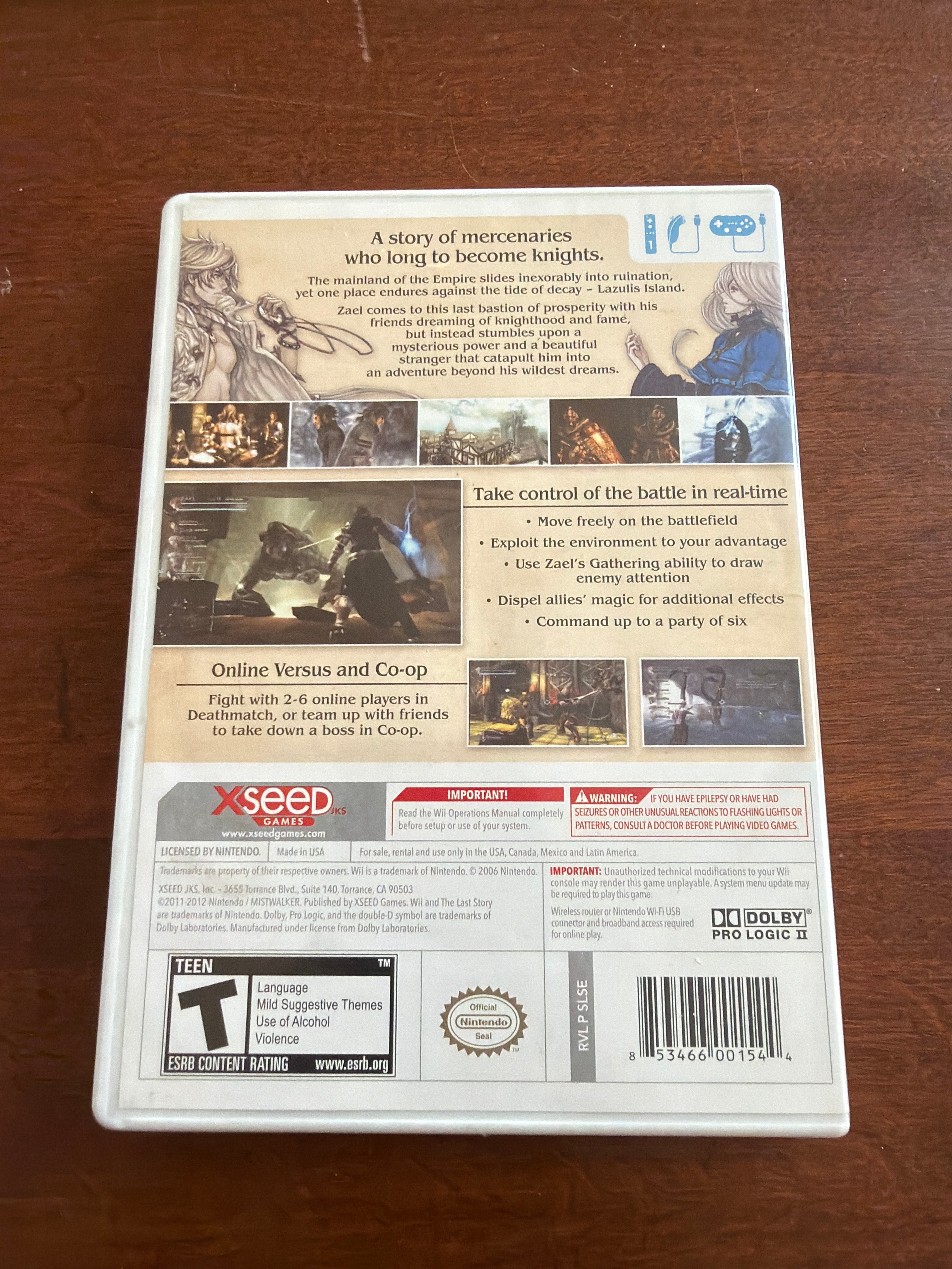 The Last Story CIB for the WII