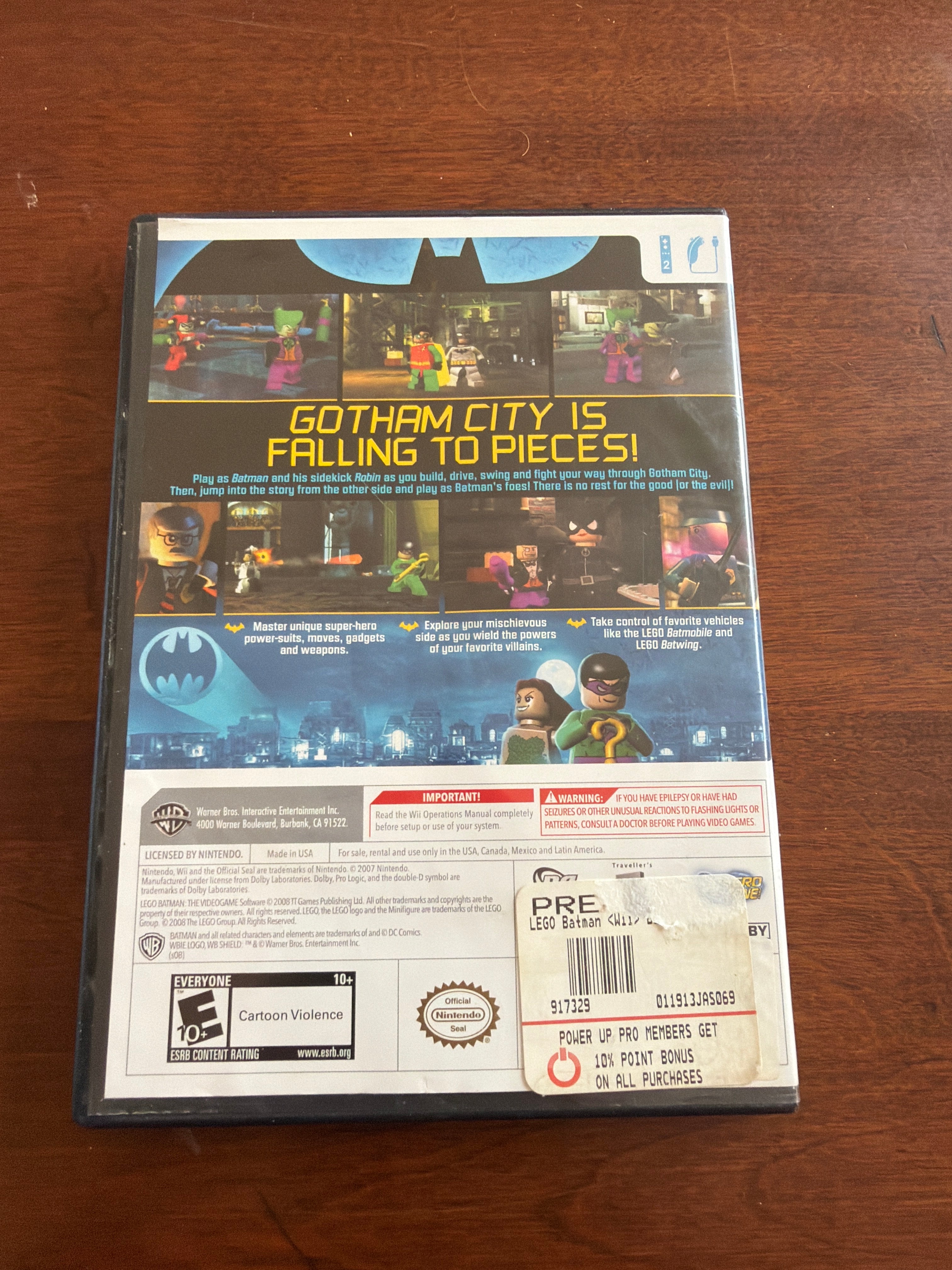 Lego Batman for the WII