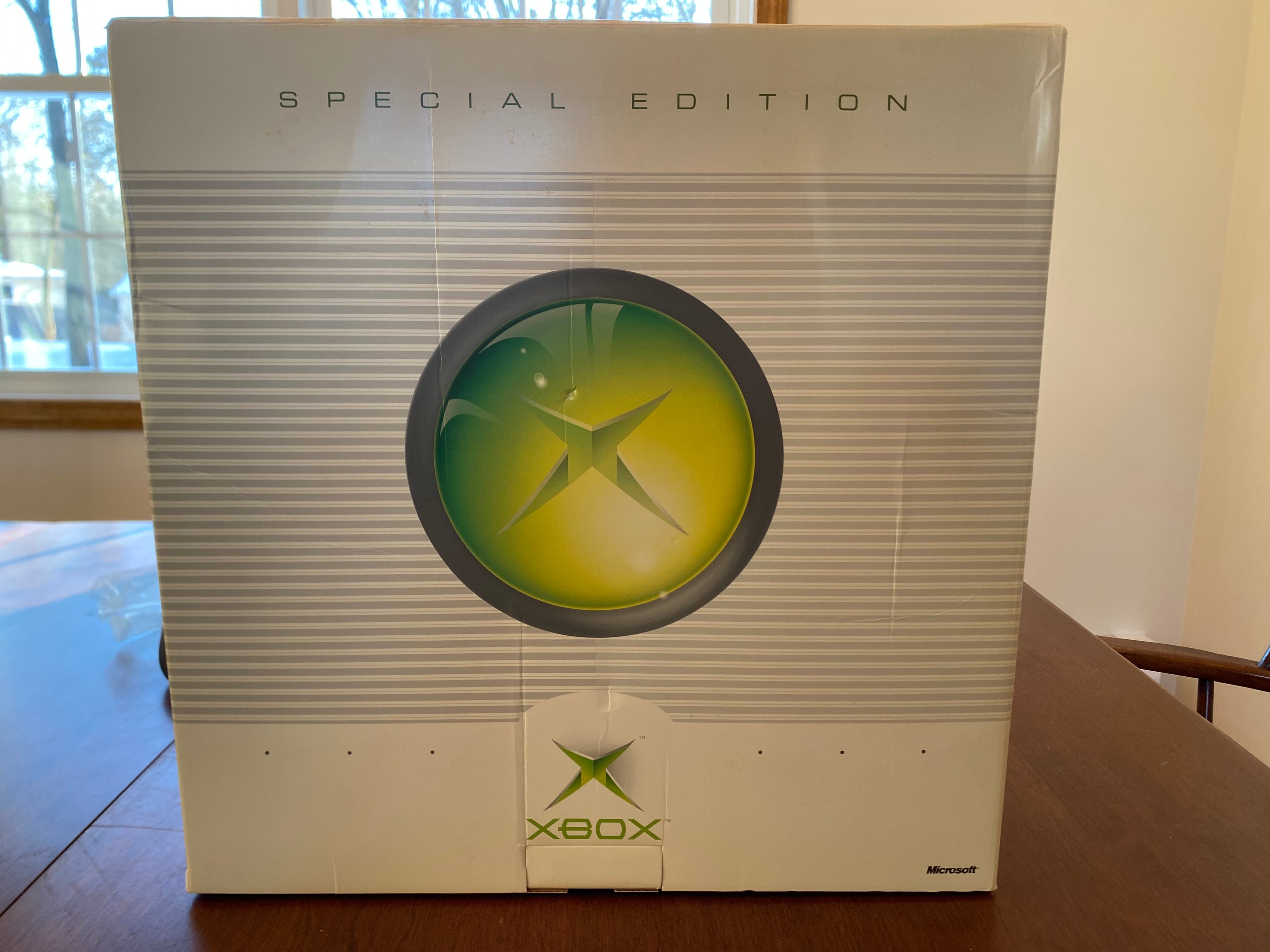 Rare OG Japanese Exclusive “Skeleton” Xbox w/ OG controller & box
