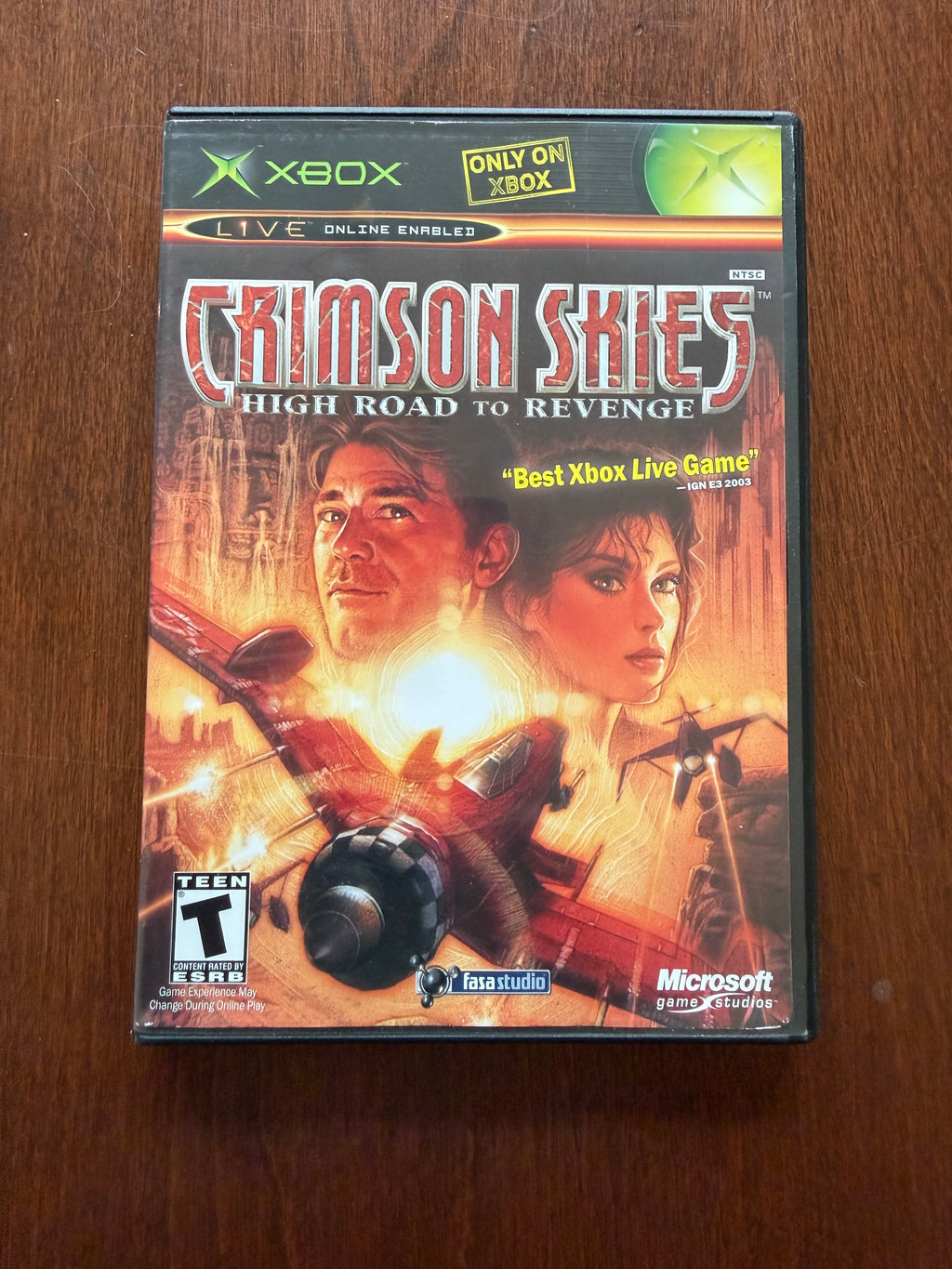 Crimsons Skies for the OG Xbox