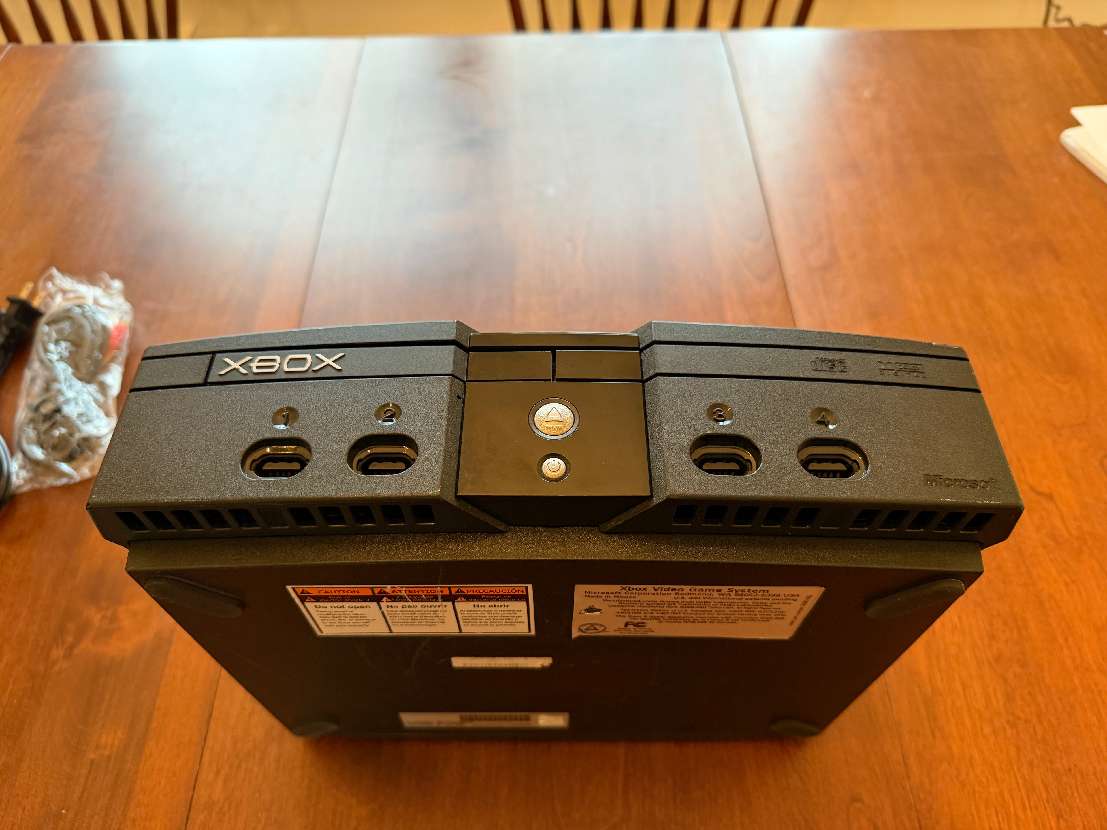 Original Xbox Repaired, Cleaned, Tested & Working! Console & Cables only