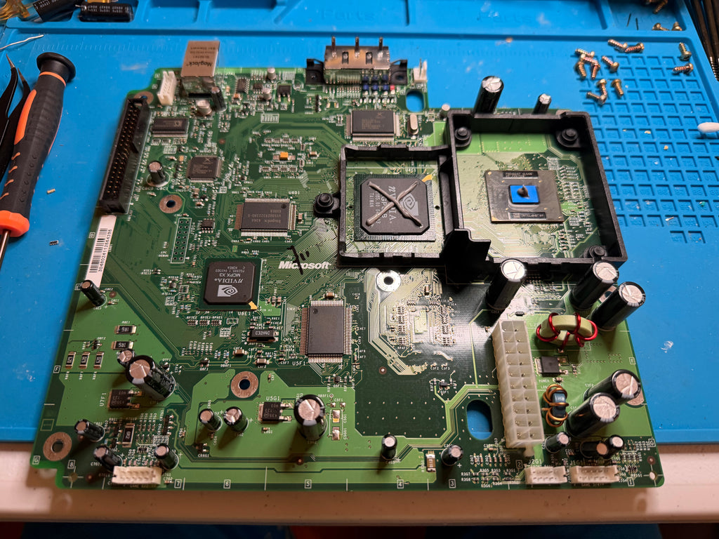 Original Xbox Cleaned, Repaired, Tested & Working! Very Clean! Halo 2 & THUG Included!