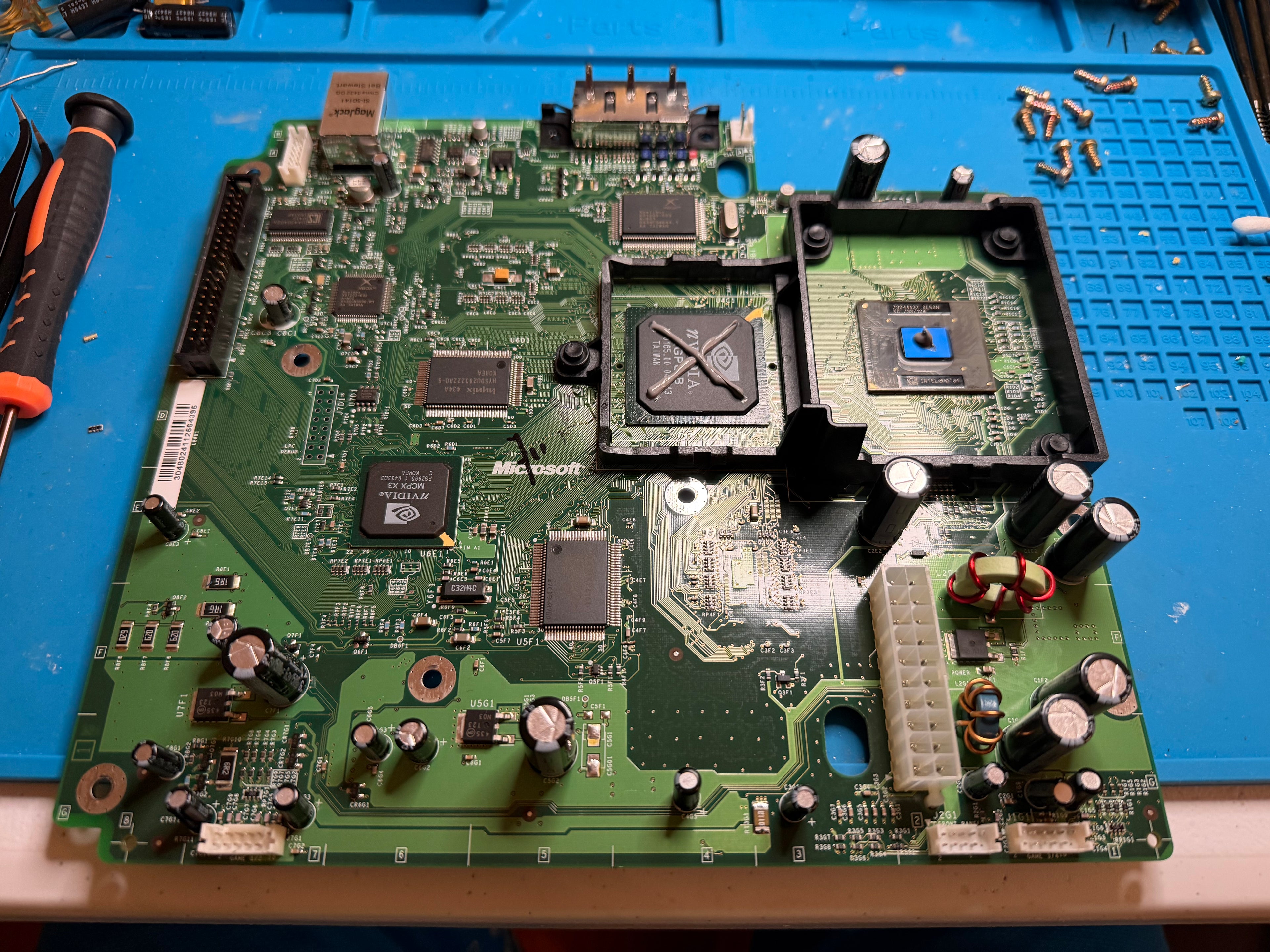Original Xbox Cleaned, Repaired, Tested & Working! Very Clean! Halo 2 & THUG Included!