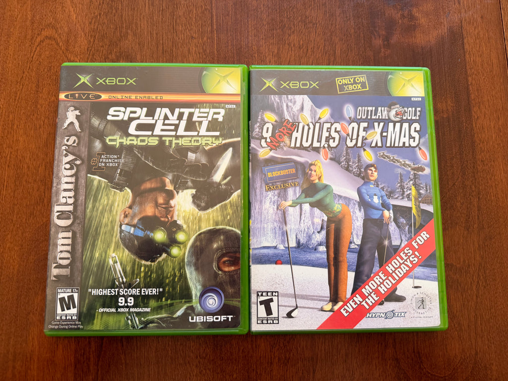 Original Xbox Repaired, Cleaned, Tested & Working! Hitachi DVD Dive! 2 Games Inc