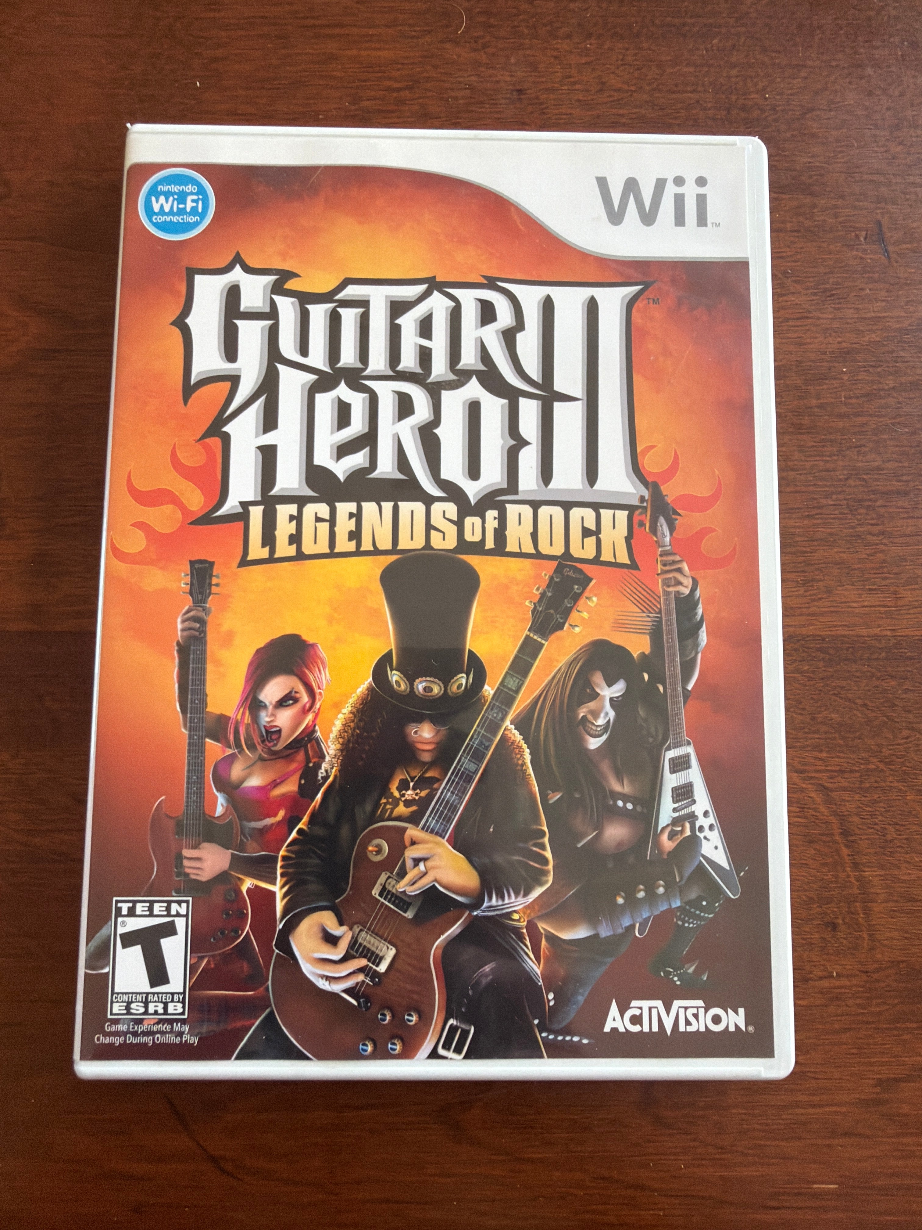 Guitar Hero III Legends of Rock CIB for the WII