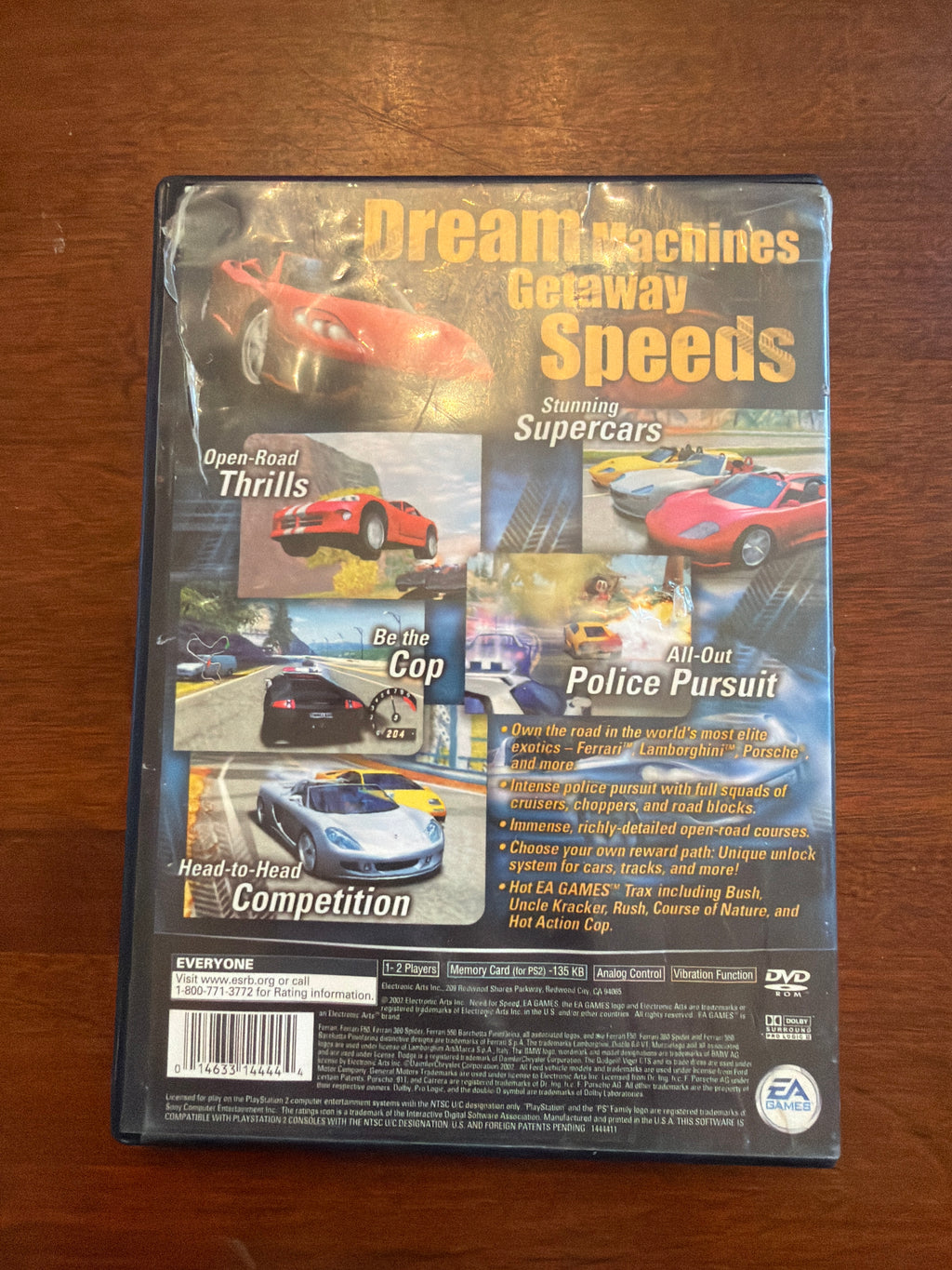 Need for Speed Hot Pursuit 2 CIB for PS2