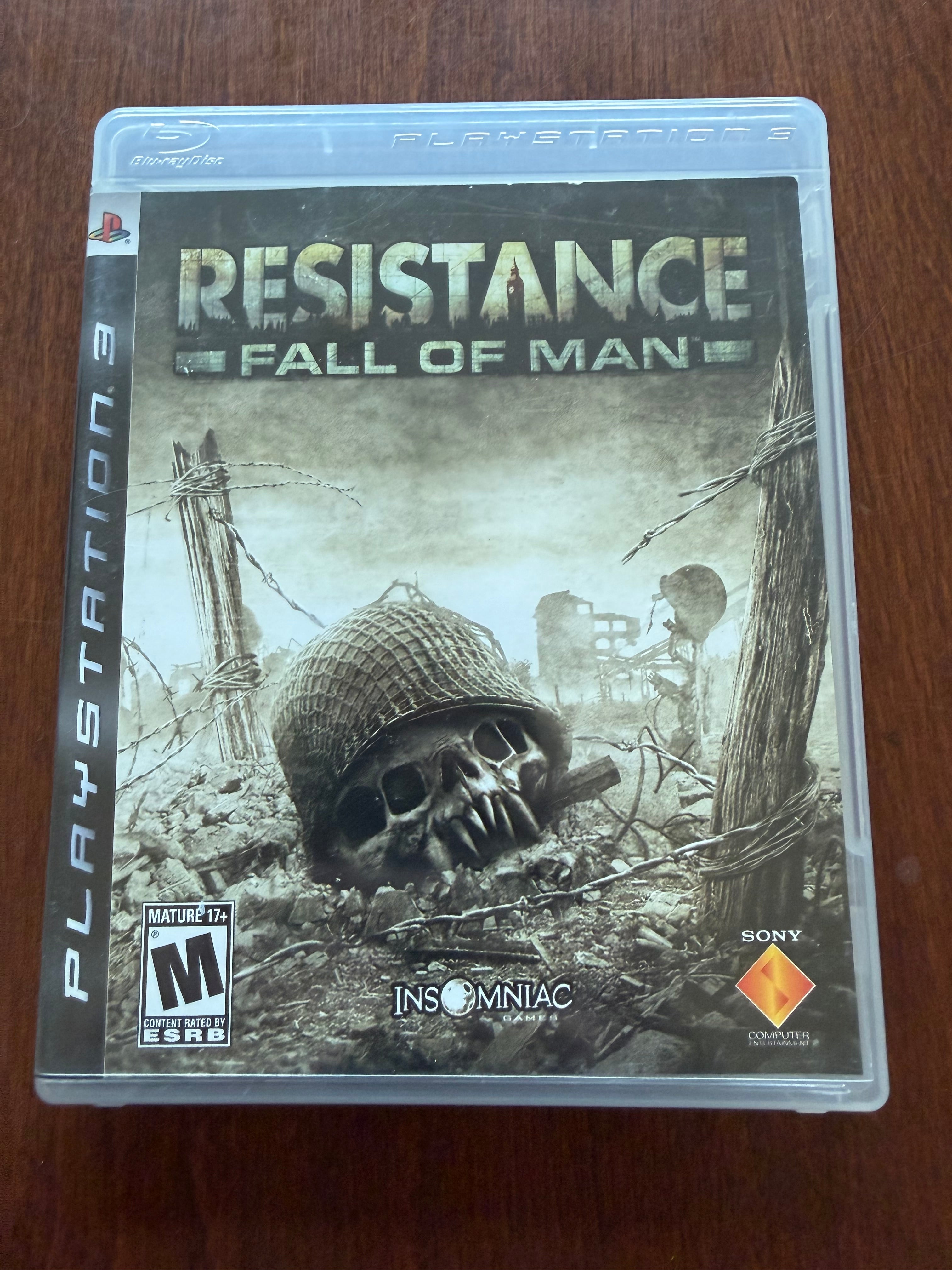 Resistance Fall of Man for the PS3 CIB
