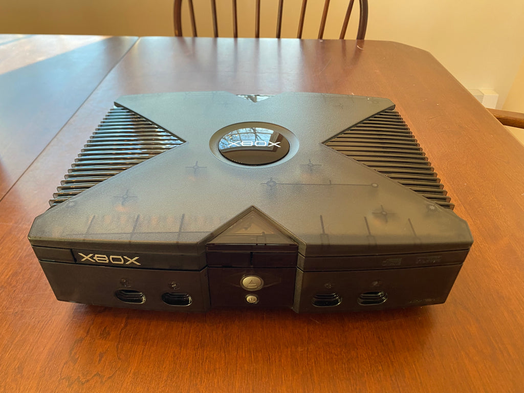 Rare OG Japanese Exclusive “Skeleton” Xbox w/ OG controller & box