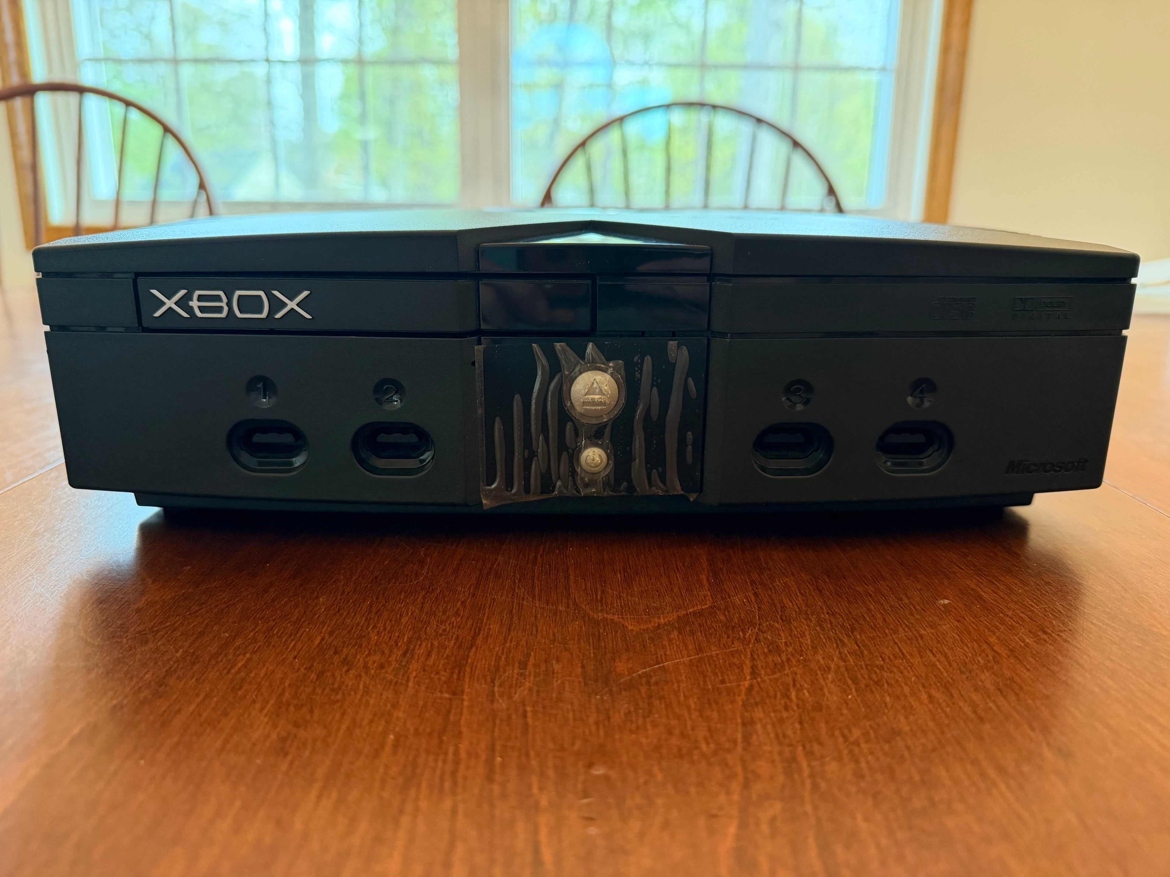 Original Xbox Repaired, Cleaned, Tested & Working! Console & cables only. Please read desc.