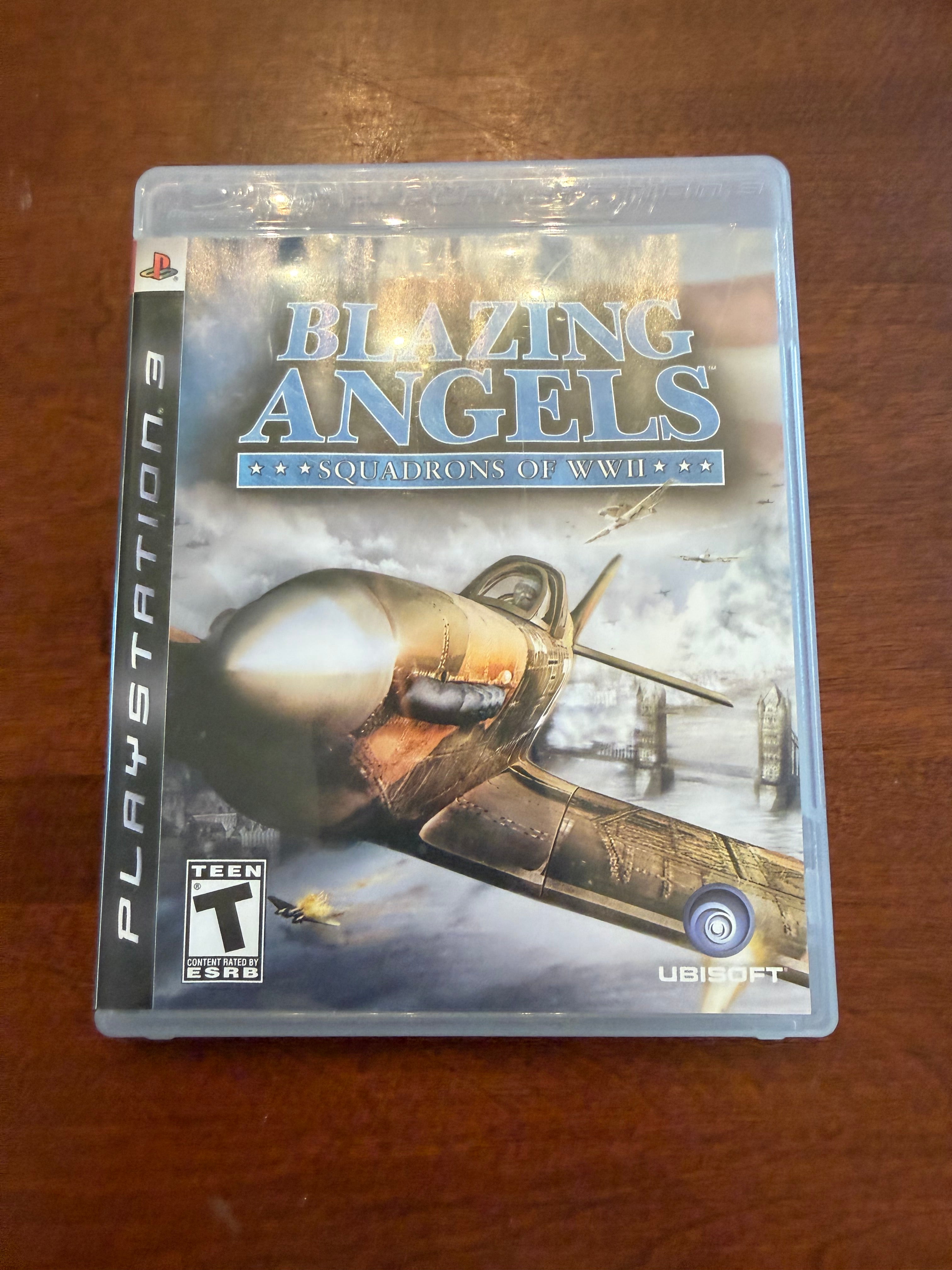 Blazing Angels Squadrons of WWII CIB for the PlayStation 3￼