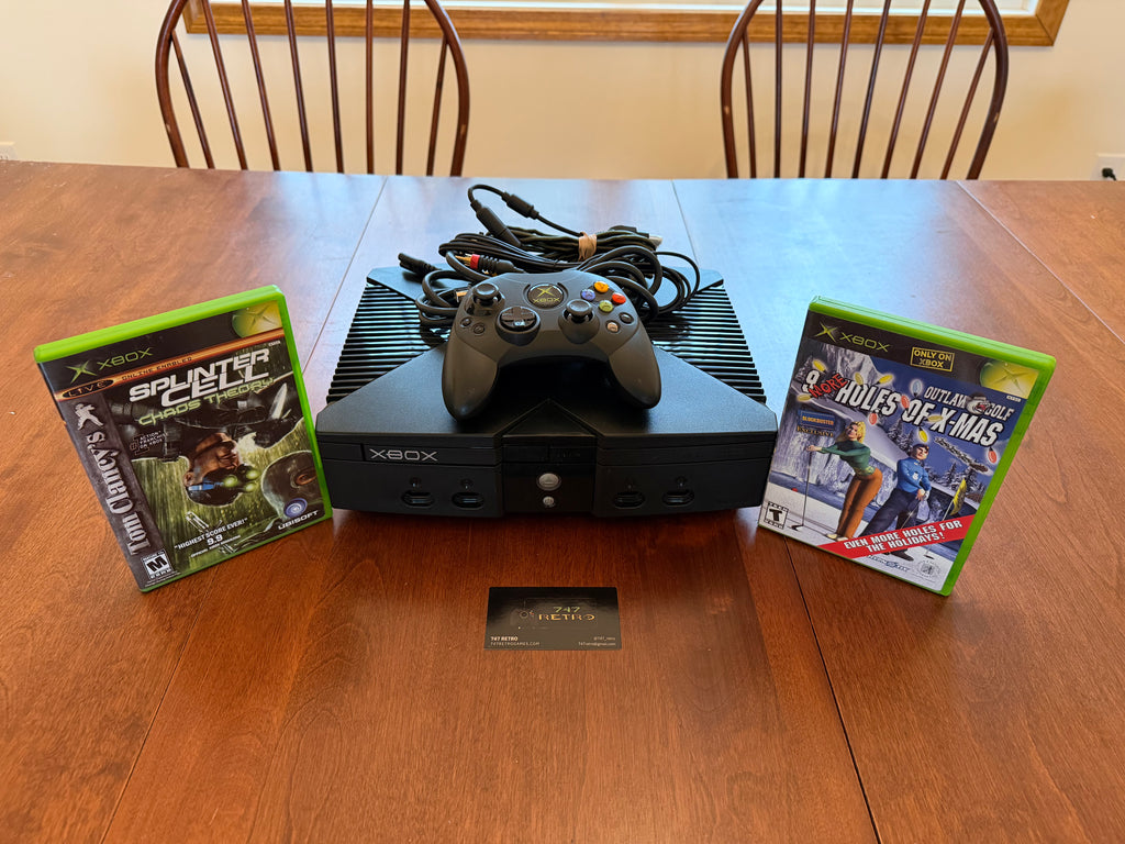 Original Xbox Repaired, Cleaned, Tested & Working! Hitachi DVD Dive! 2 Games Inc