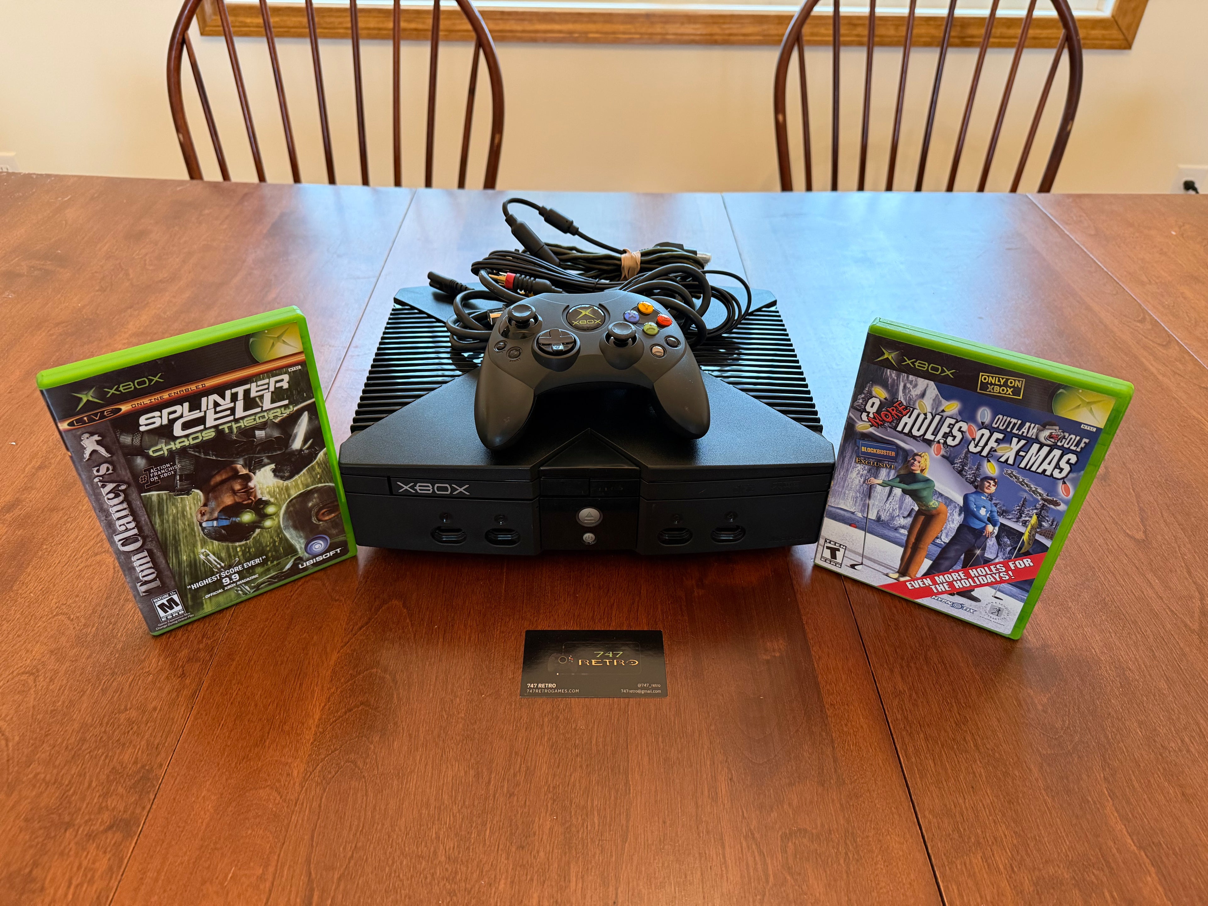 Original Xbox Repaired, Cleaned, Tested & Working! Hitachi DVD Dive! 2 Games Inc