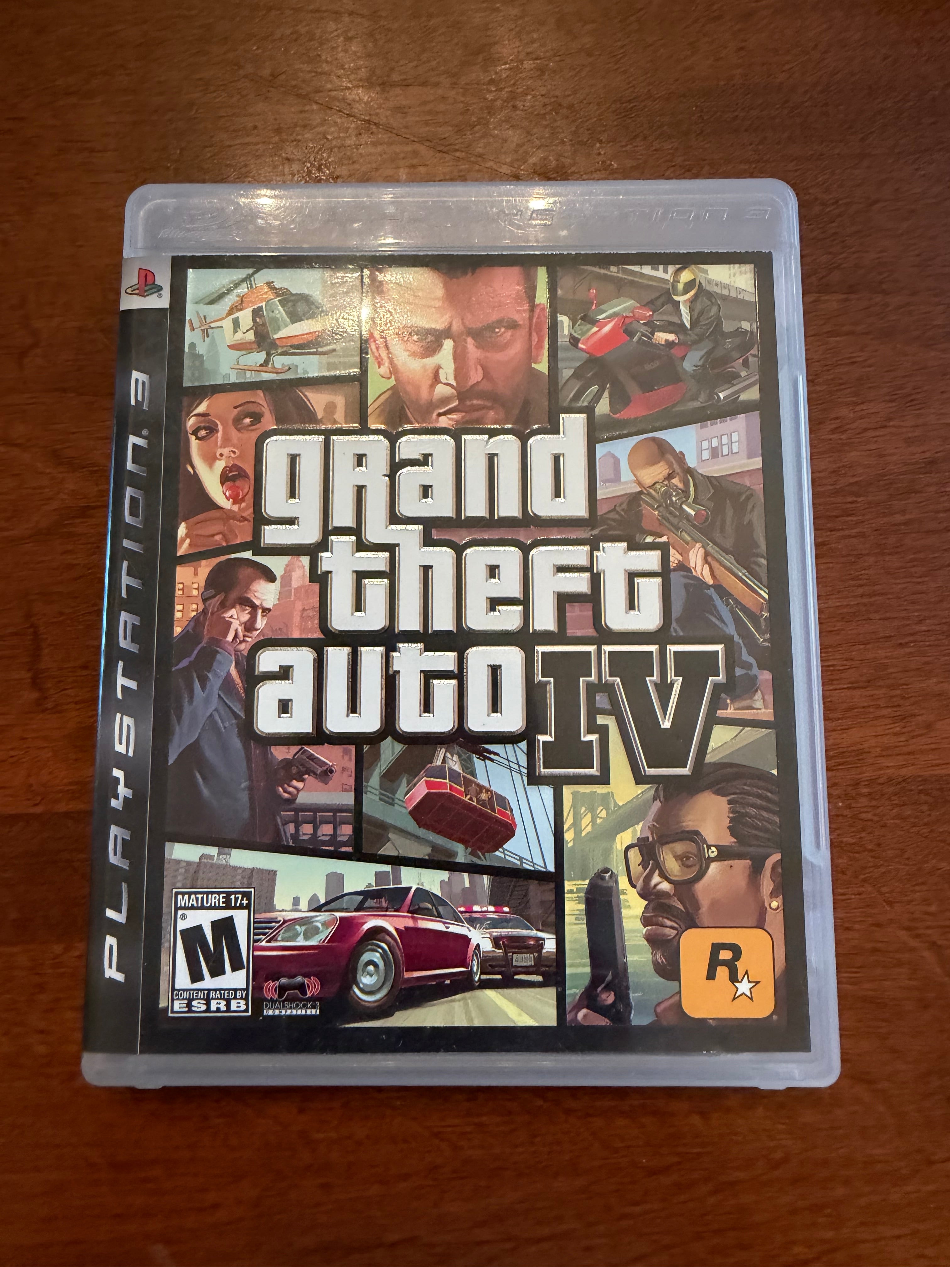 Grand Theft Auto IV CIB for the PlayStation 3￼￼