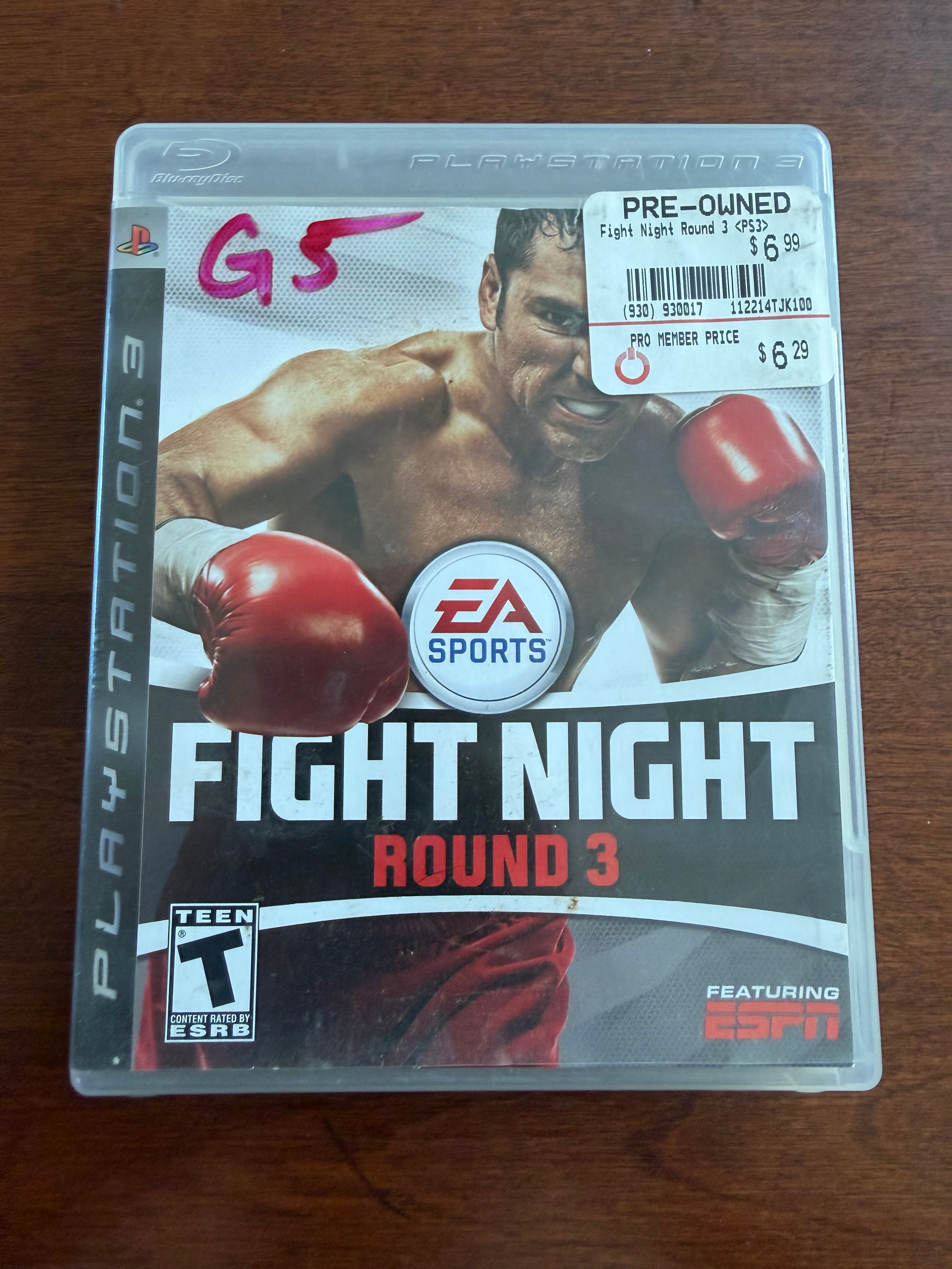 Fight Night Round 3 CIB for PS3