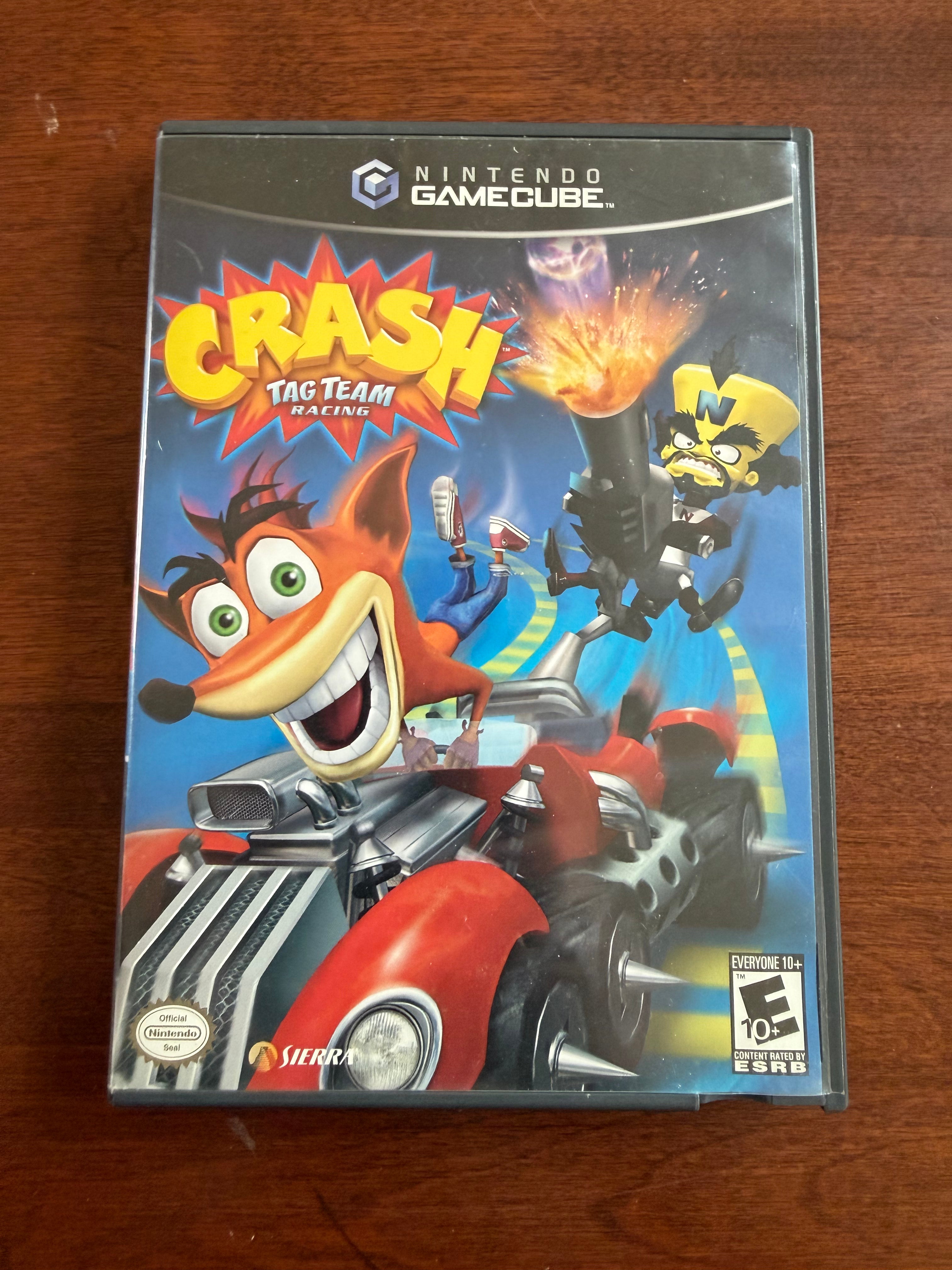 Crash Tag Team Racing CIB for the GameCube